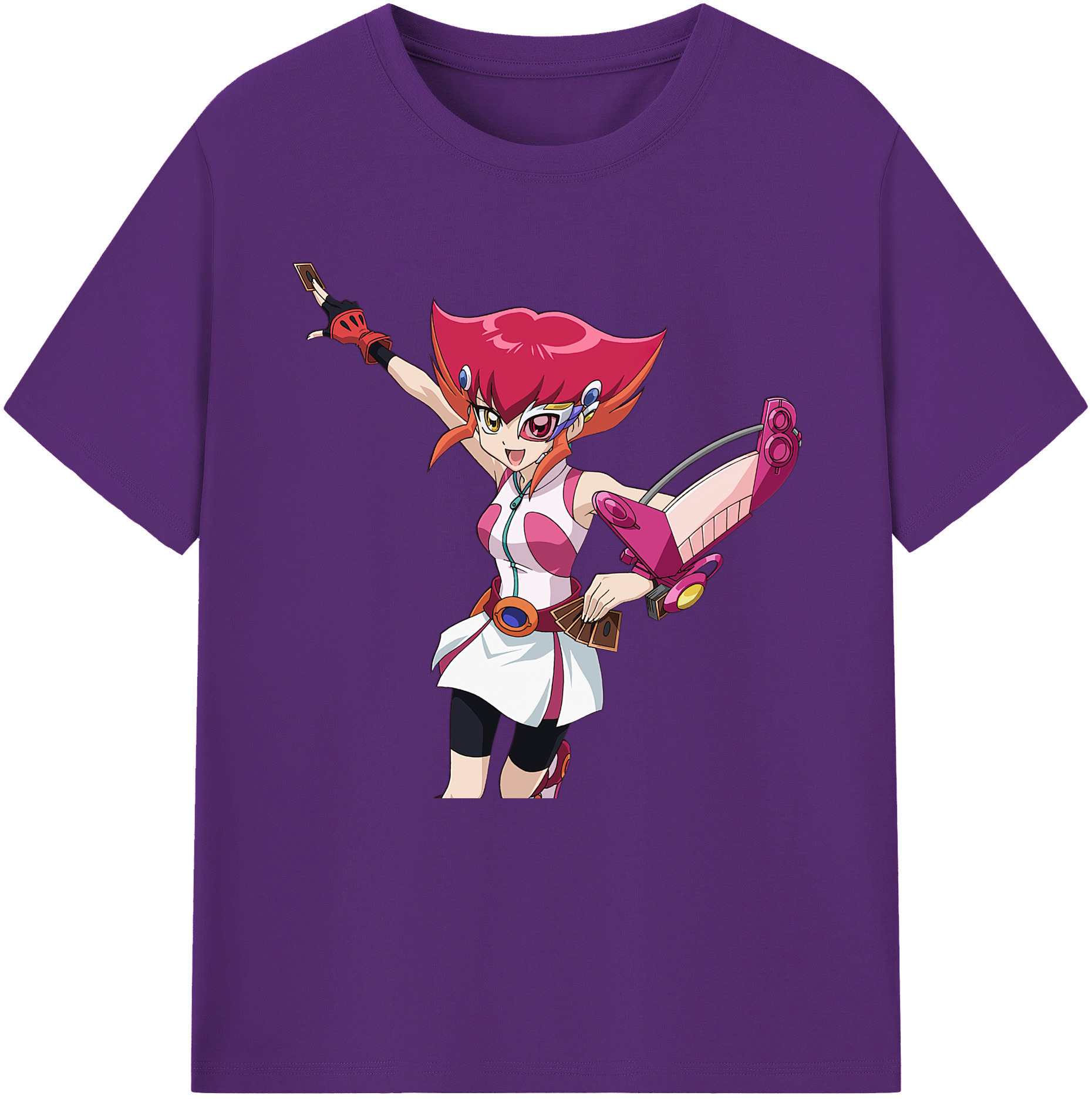 （画像用） 遊☆戯☆王 Yu-Gi-Oh! 綿100％半袖Tシャツ（フロントプリント）