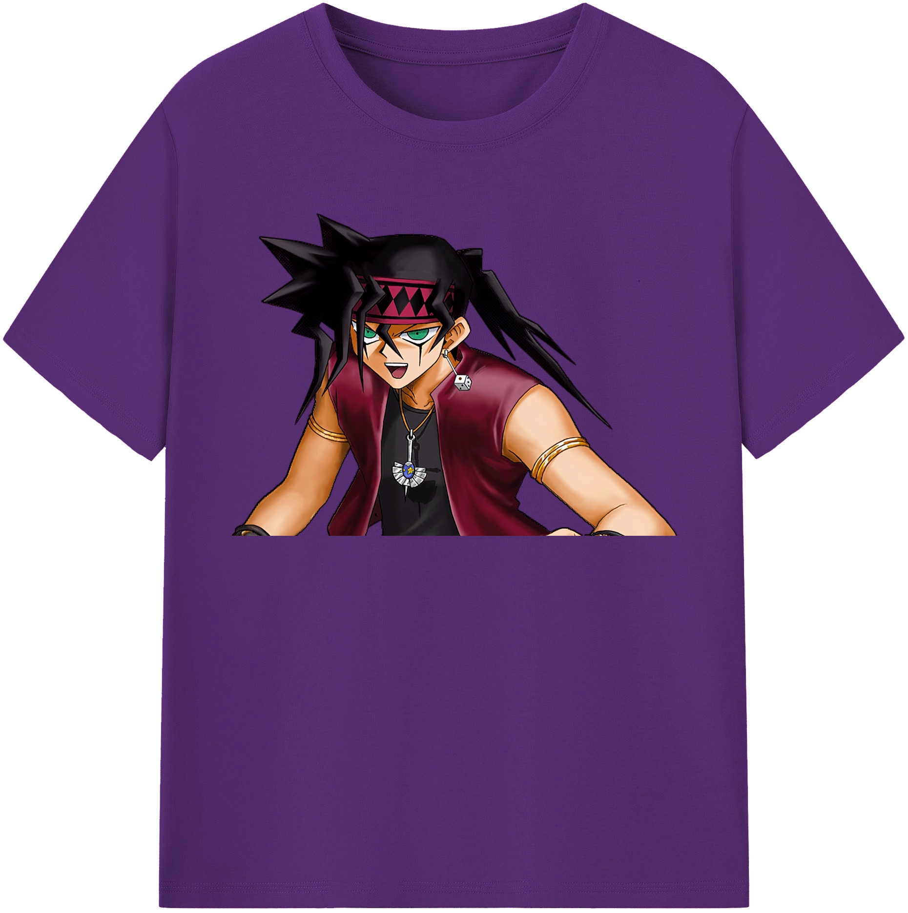 （画像用） 遊☆戯☆王 Yu-Gi-Oh! 綿100％半袖Tシャツ（フロントプリント）