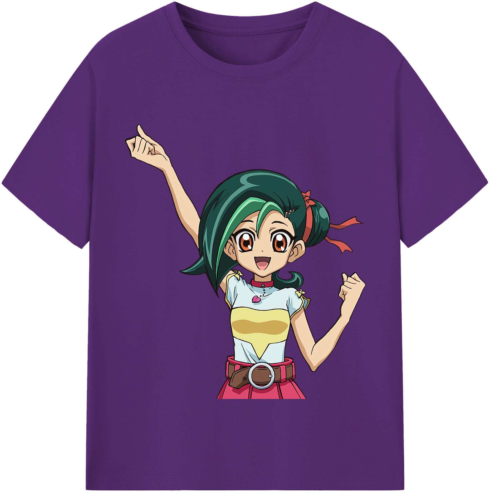 （画像用） 遊☆戯☆王 Yu-Gi-Oh! 綿100％半袖Tシャツ（フロントプリント）