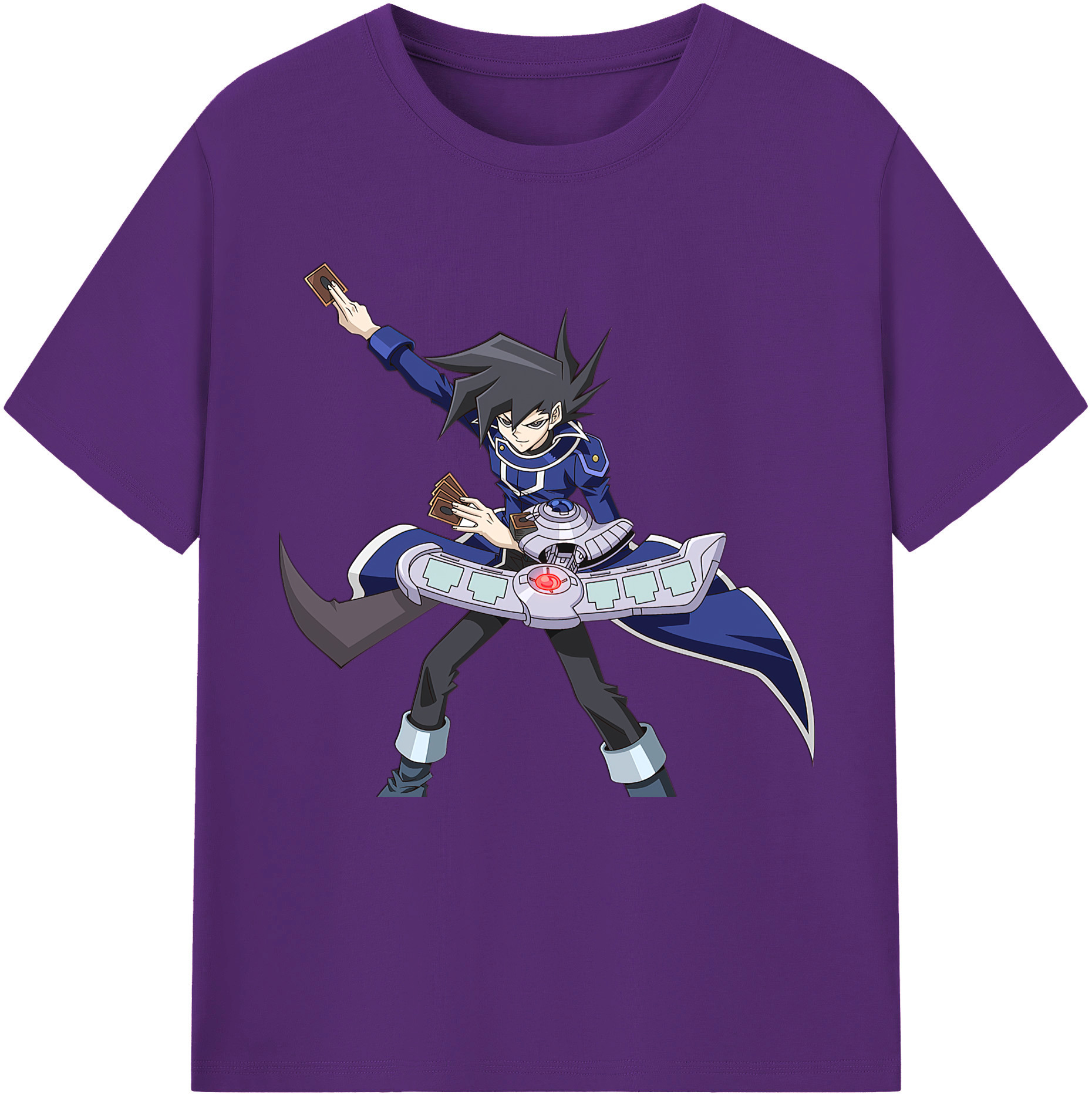 （画像用） 遊☆戯☆王 Yu-Gi-Oh! 綿100％半袖Tシャツ（フロントプリント）