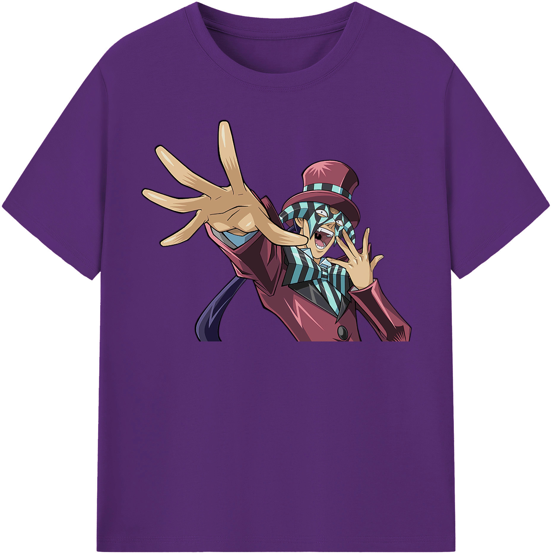 （画像用） 遊☆戯☆王 Yu-Gi-Oh! 綿100％半袖Tシャツ（フロントプリント）