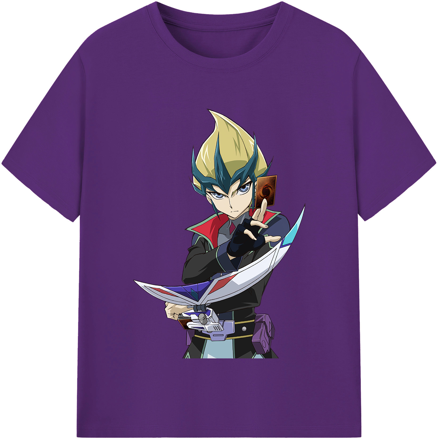（画像用） 遊☆戯☆王 Yu-Gi-Oh! 綿100％半袖Tシャツ（フロントプリント）