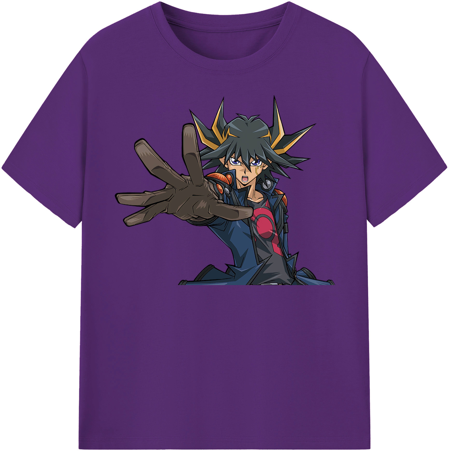 （画像用） 遊☆戯☆王 Yu-Gi-Oh! 綿100％半袖Tシャツ（フロントプリント）