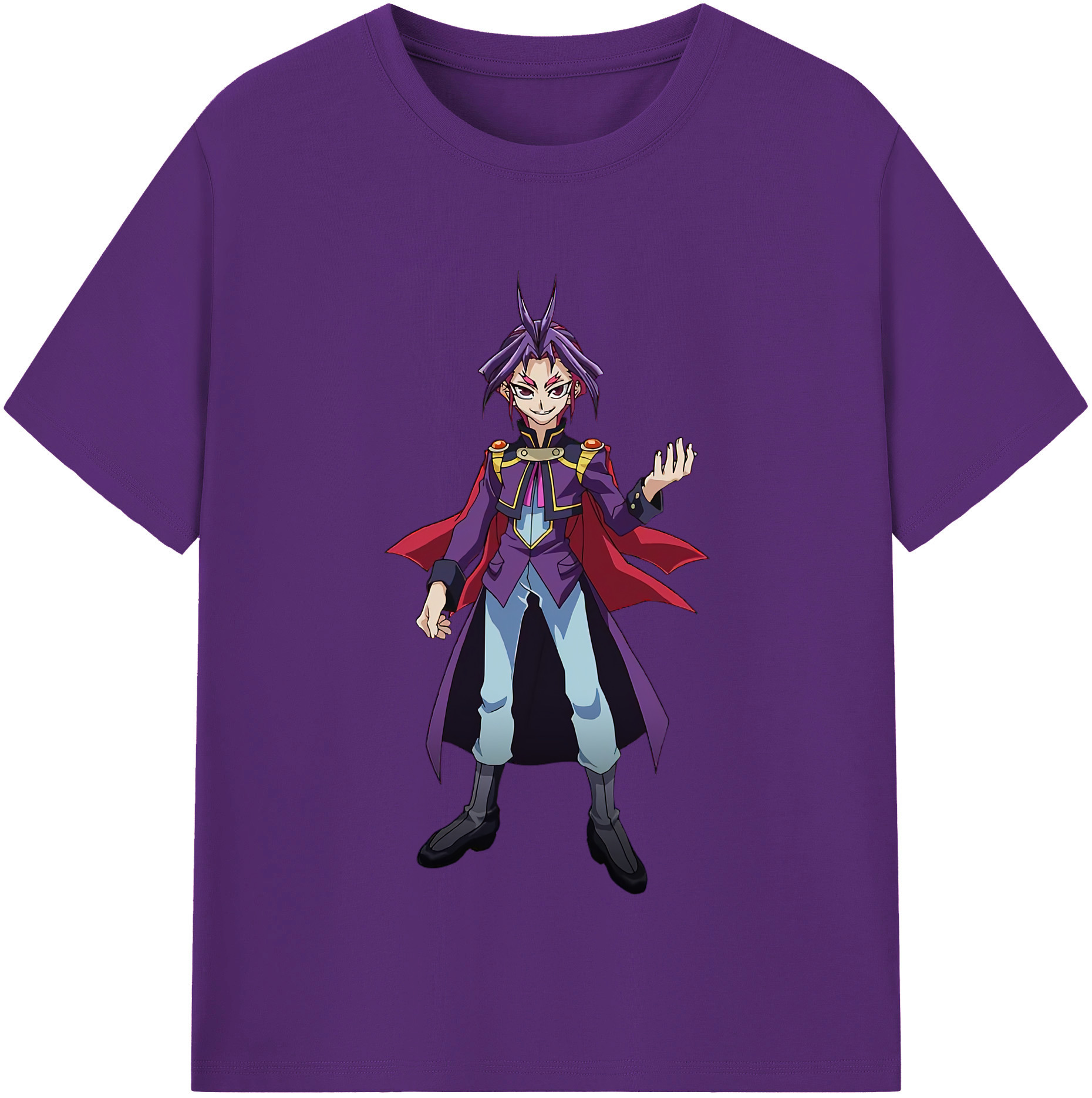 （画像用） 遊☆戯☆王 Yu-Gi-Oh! 綿100％半袖Tシャツ（フロントプリント）