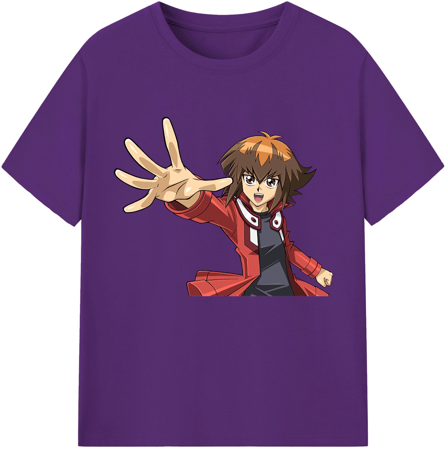 （画像用） 遊☆戯☆王 Yu-Gi-Oh! 綿100％半袖Tシャツ（フロントプリント）
