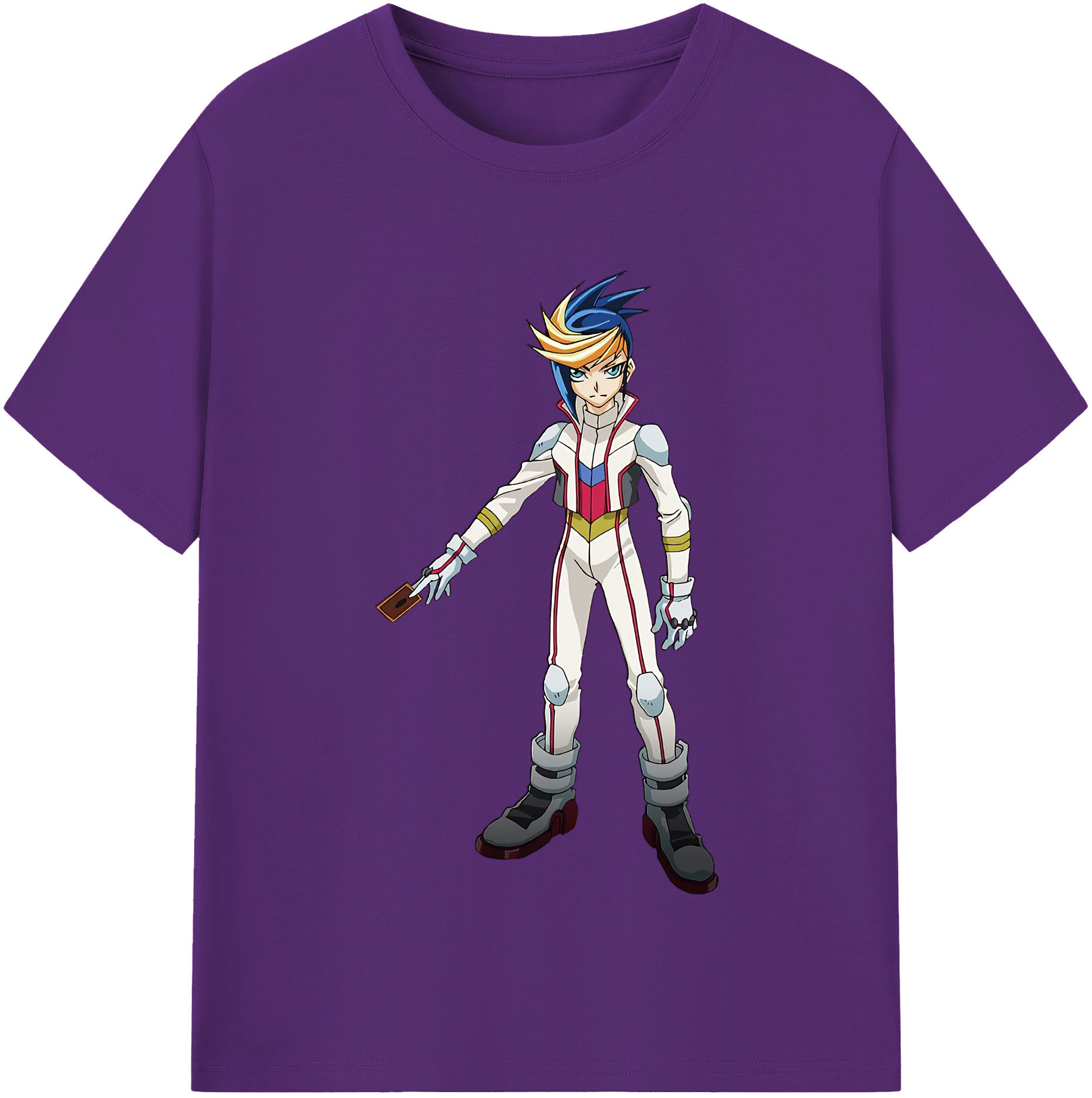 （画像用） 遊☆戯☆王 Yu-Gi-Oh! 綿100％半袖Tシャツ（フロントプリント）