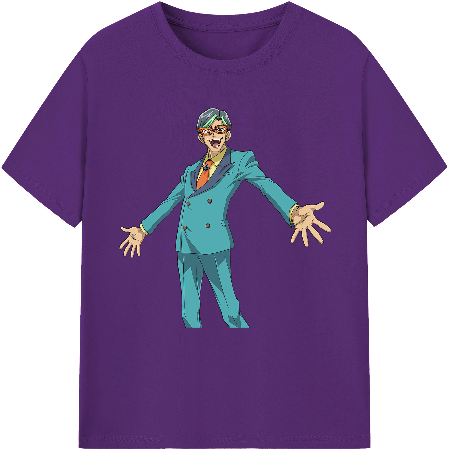 （画像用） 遊☆戯☆王 Yu-Gi-Oh! 綿100％半袖Tシャツ（フロントプリント）
