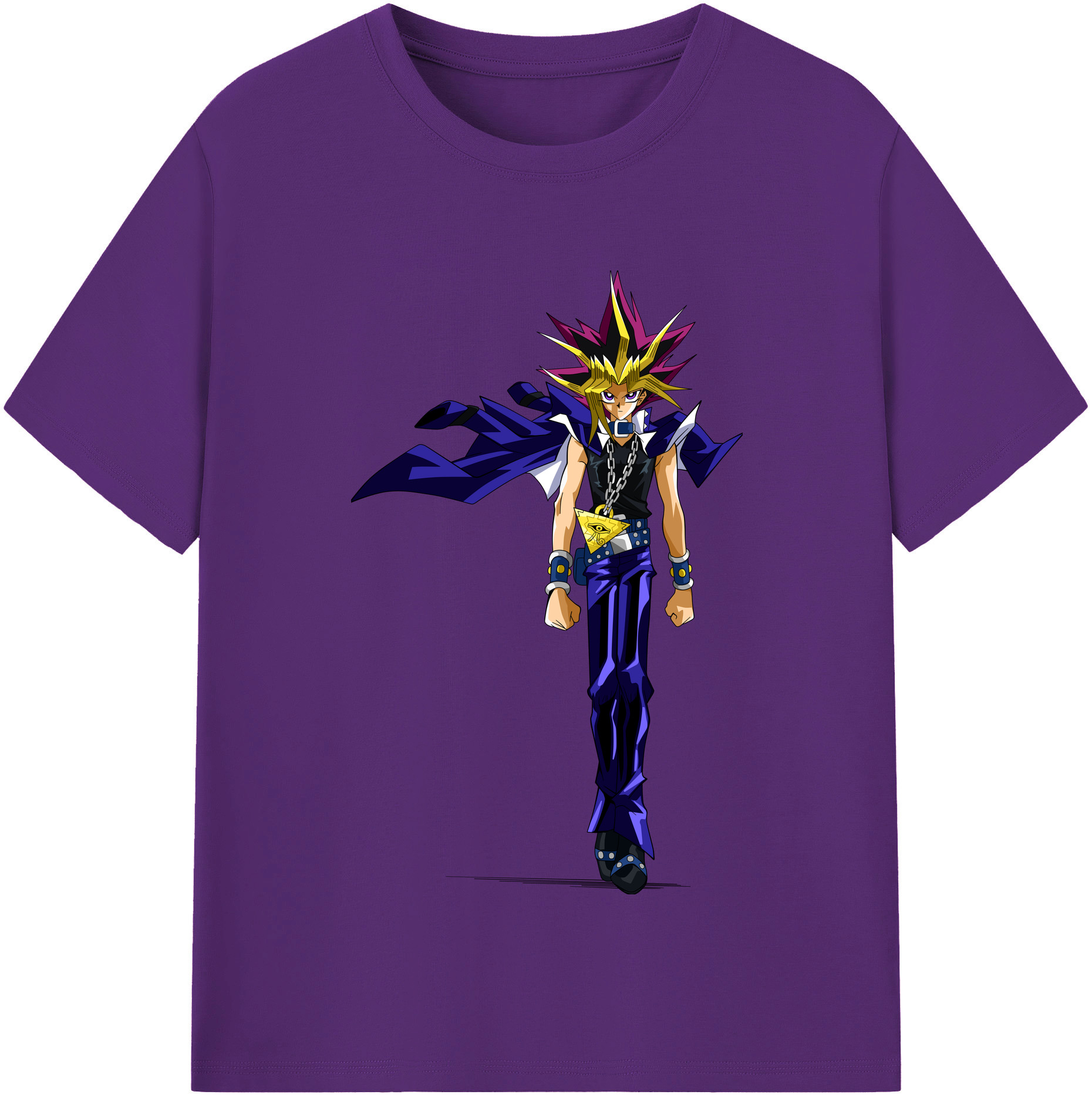 （画像用） 遊☆戯☆王 Yu-Gi-Oh! 綿100％半袖Tシャツ（フロントプリント）