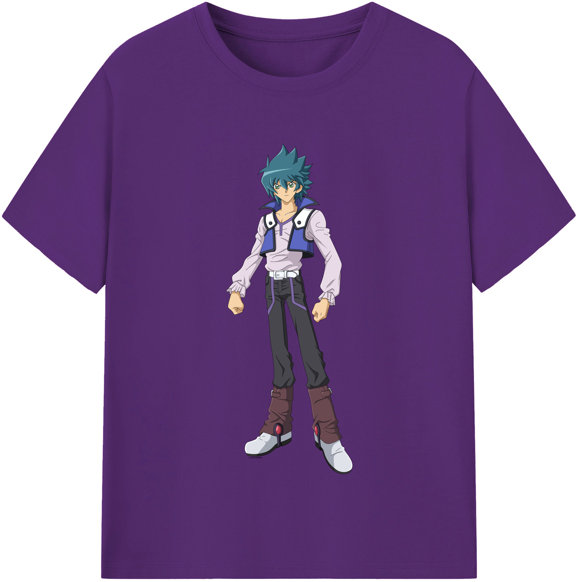 （画像用） 遊☆戯☆王 Yu-Gi-Oh! 綿100％半袖Tシャツ（フロントプリント）