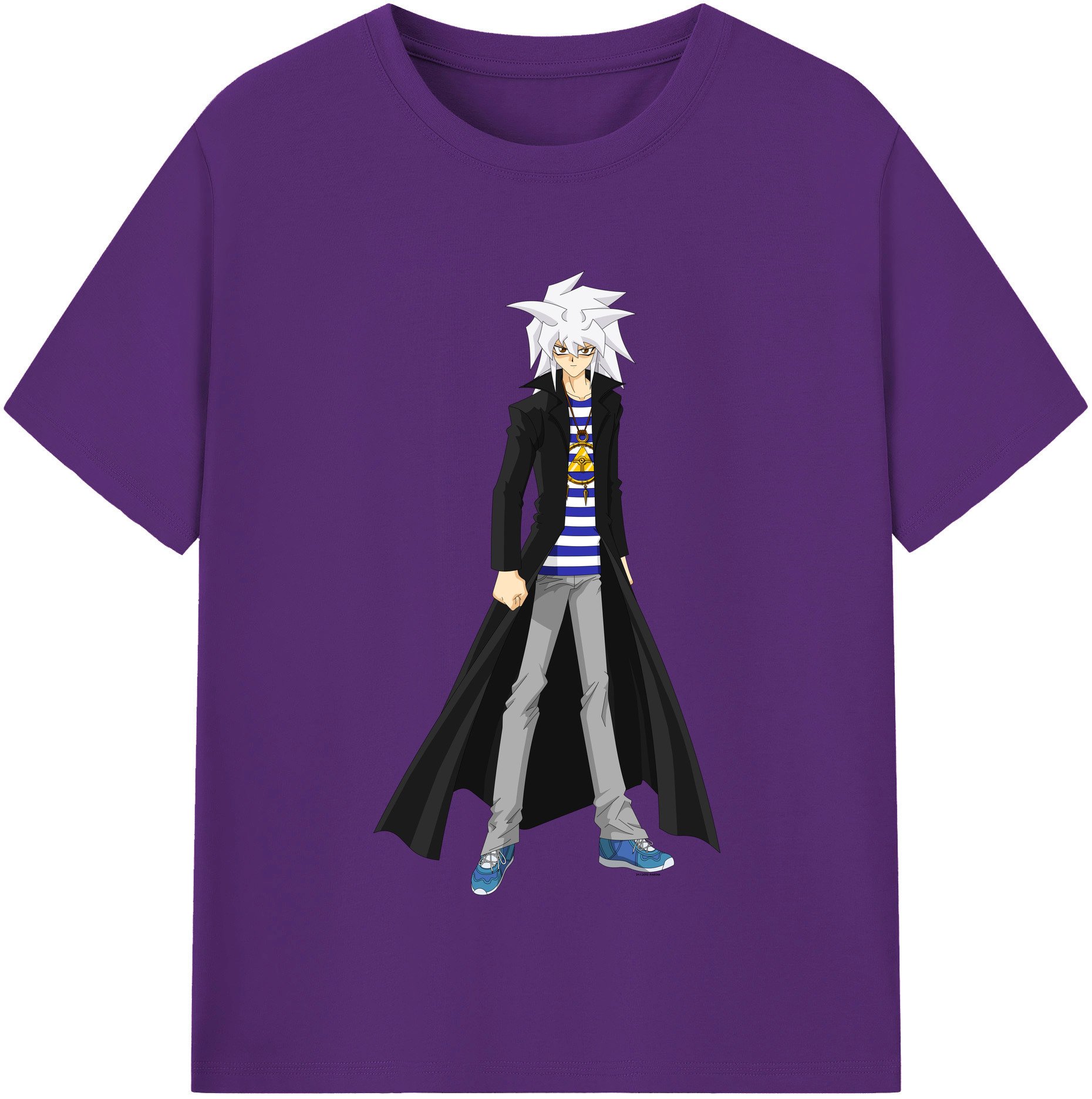（画像用） 遊☆戯☆王 Yu-Gi-Oh! 綿100％半袖Tシャツ（フロントプリント）