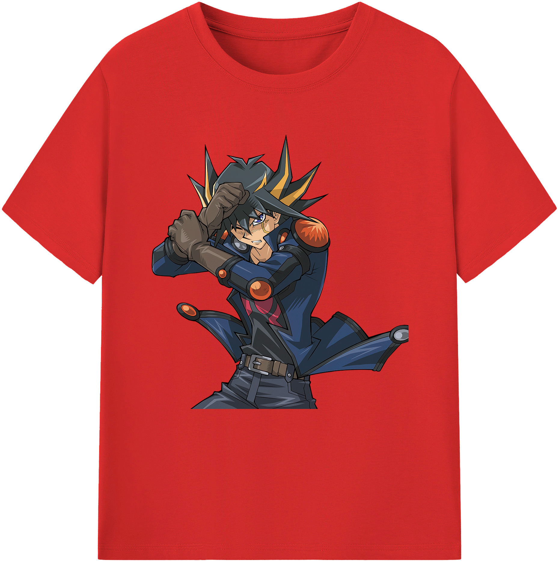 （画像用） 遊☆戯☆王 Yu-Gi-Oh! 綿100％半袖Tシャツ（フロントプリント）