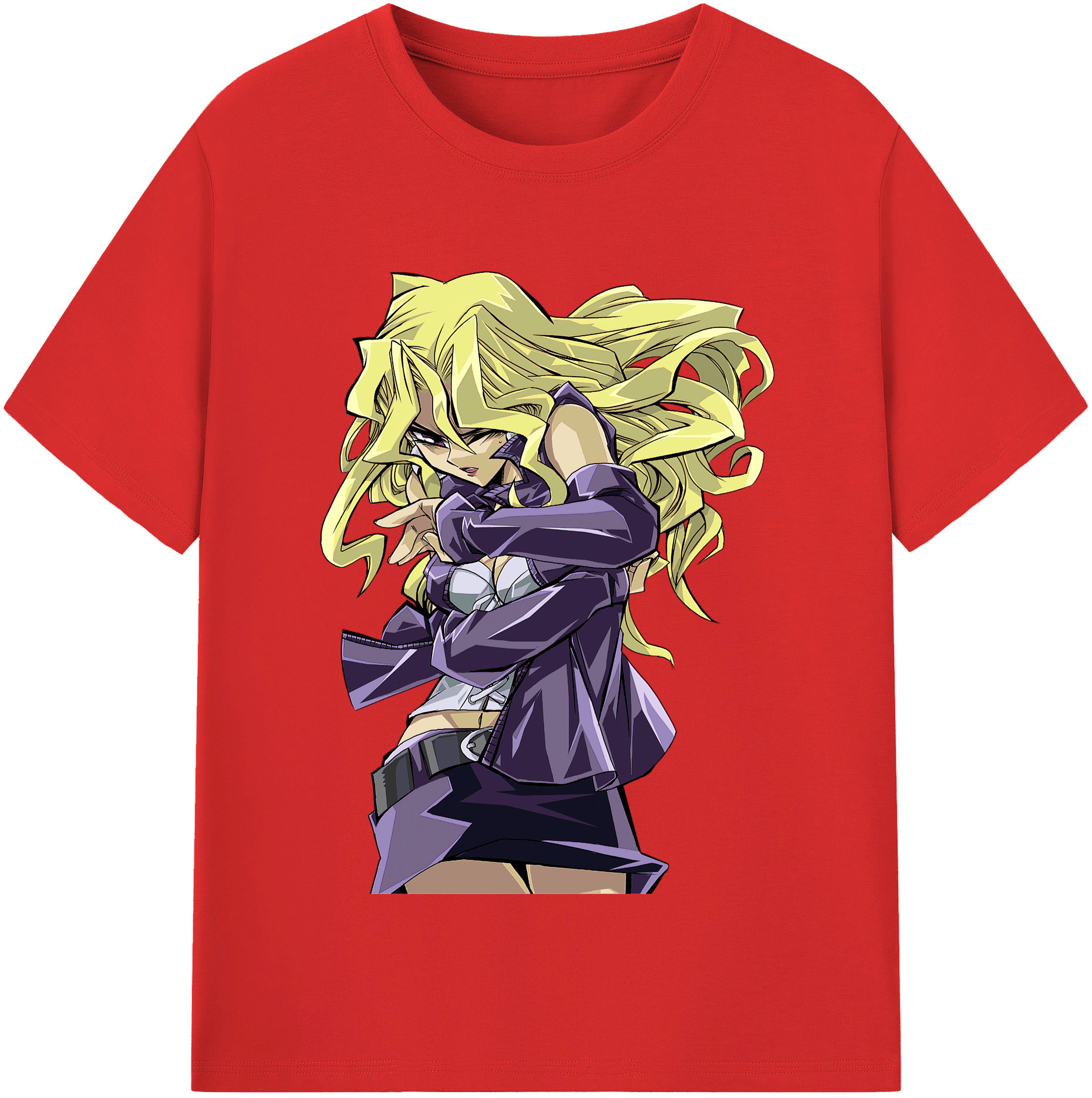 （画像用） 遊☆戯☆王 Yu-Gi-Oh! 綿100％半袖Tシャツ（フロントプリント）
