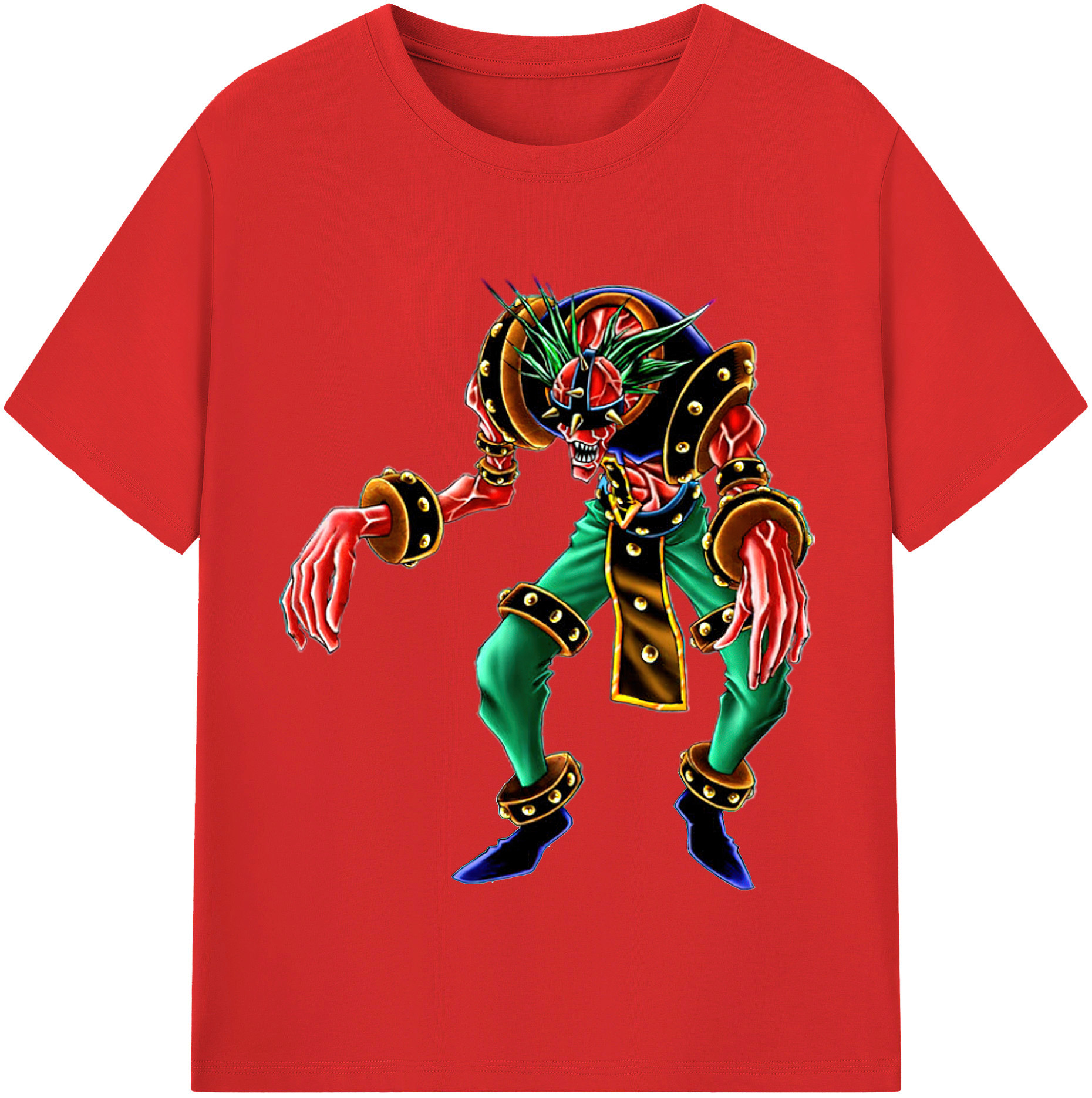（画像用） 遊☆戯☆王 Yu-Gi-Oh! 綿100％半袖Tシャツ（フロントプリント）