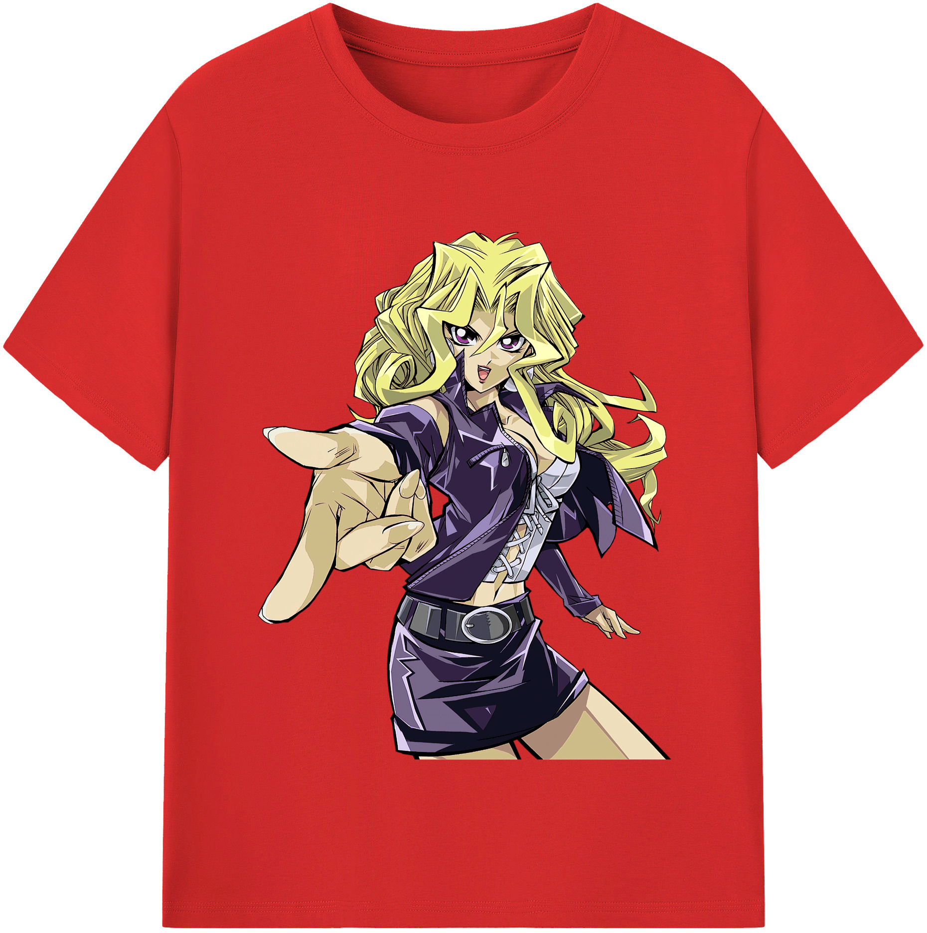 （画像用） 遊☆戯☆王 Yu-Gi-Oh! 綿100％半袖Tシャツ（フロントプリント）