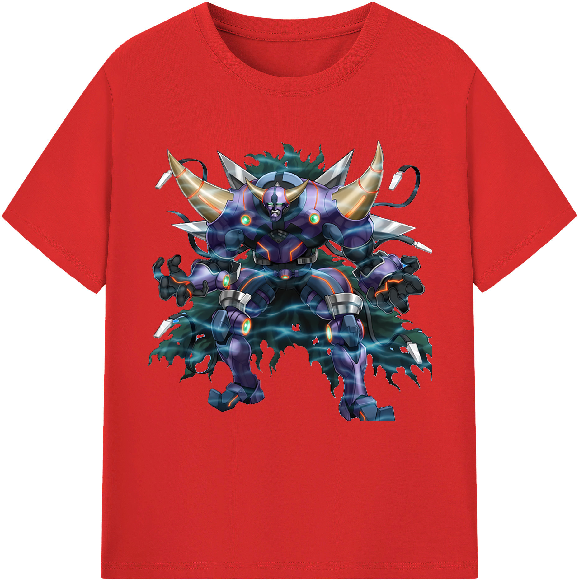 （画像用） 遊☆戯☆王 Yu-Gi-Oh! 綿100％半袖Tシャツ（フロントプリント）
