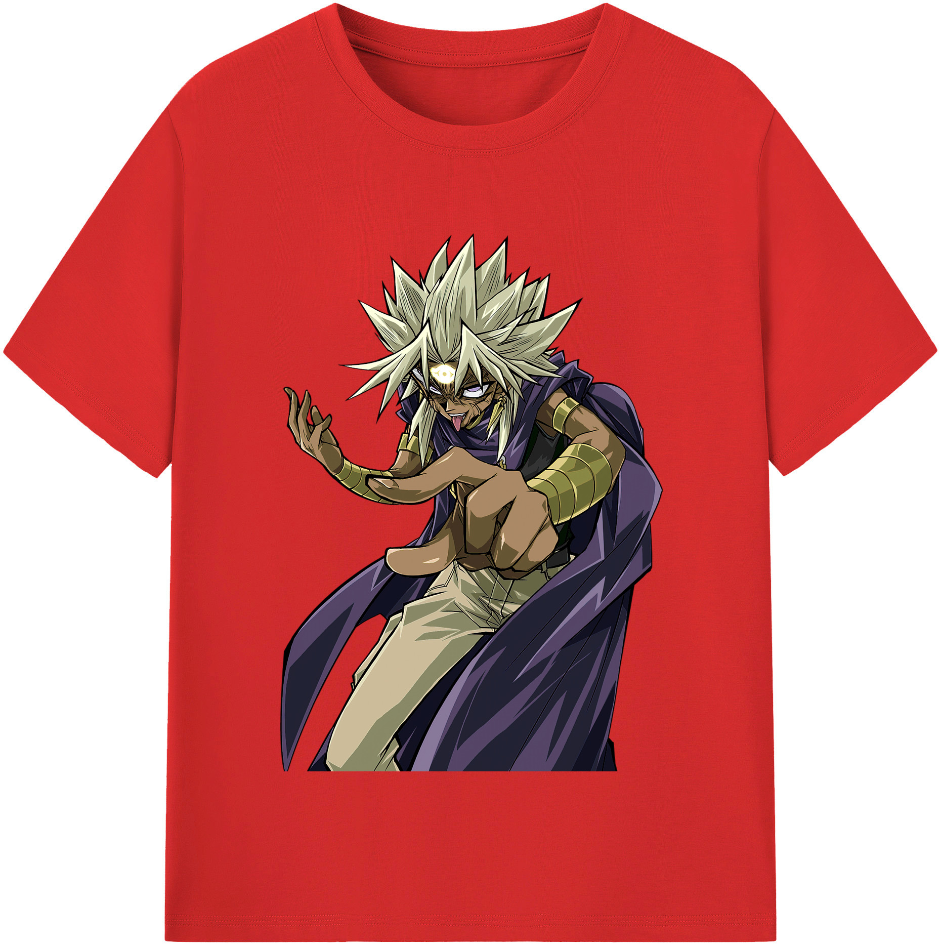 （画像用） 遊☆戯☆王 Yu-Gi-Oh! 綿100％半袖Tシャツ（フロントプリント）