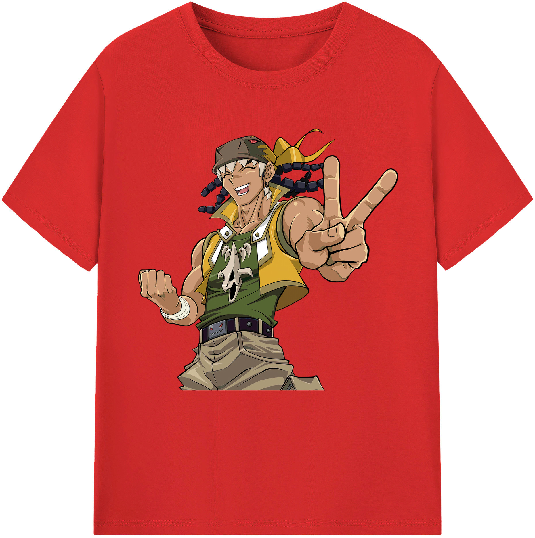 （画像用） 遊☆戯☆王 Yu-Gi-Oh! 綿100％半袖Tシャツ（フロントプリント）