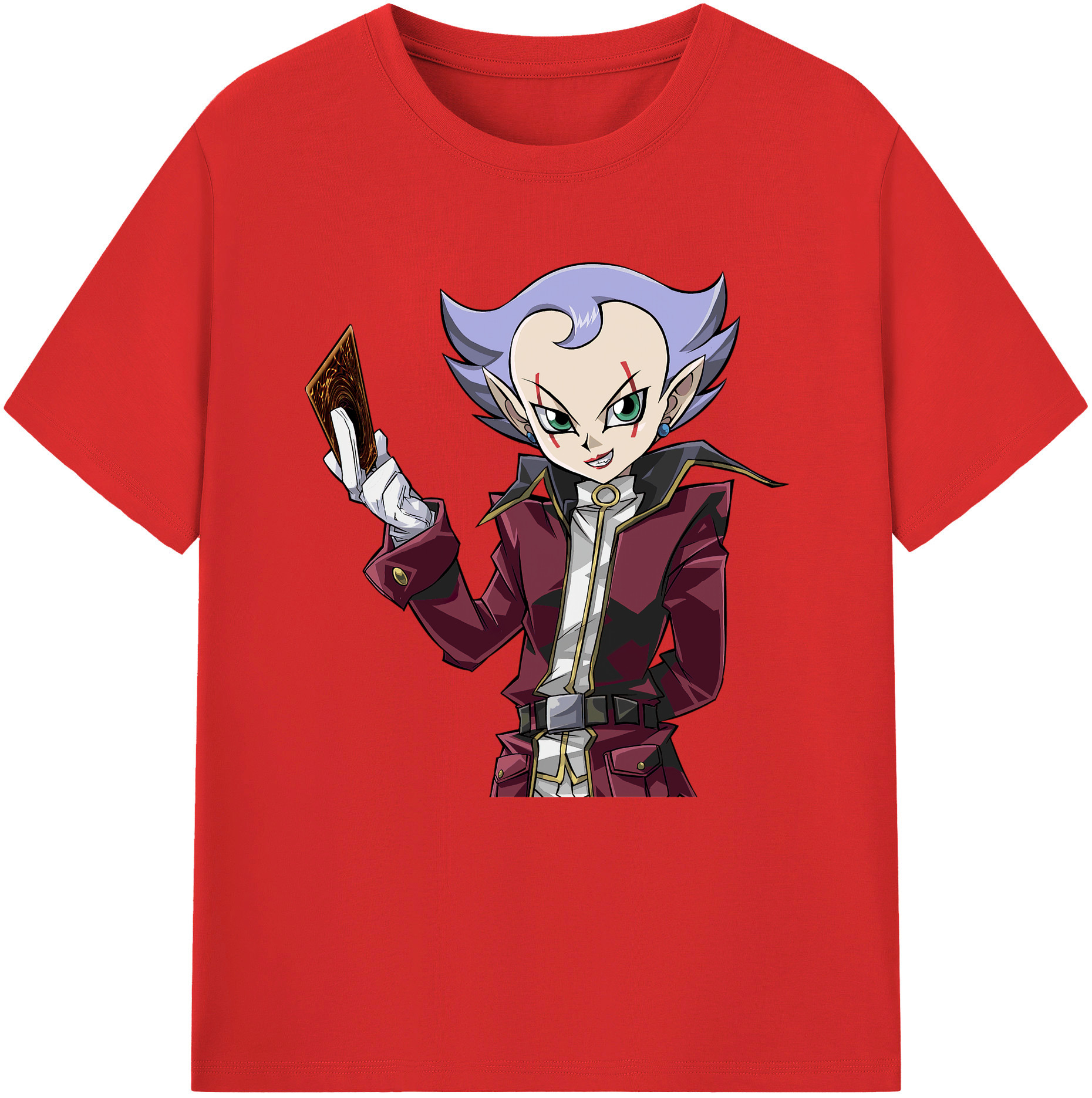 （画像用） 遊☆戯☆王 Yu-Gi-Oh! 綿100％半袖Tシャツ（フロントプリント）