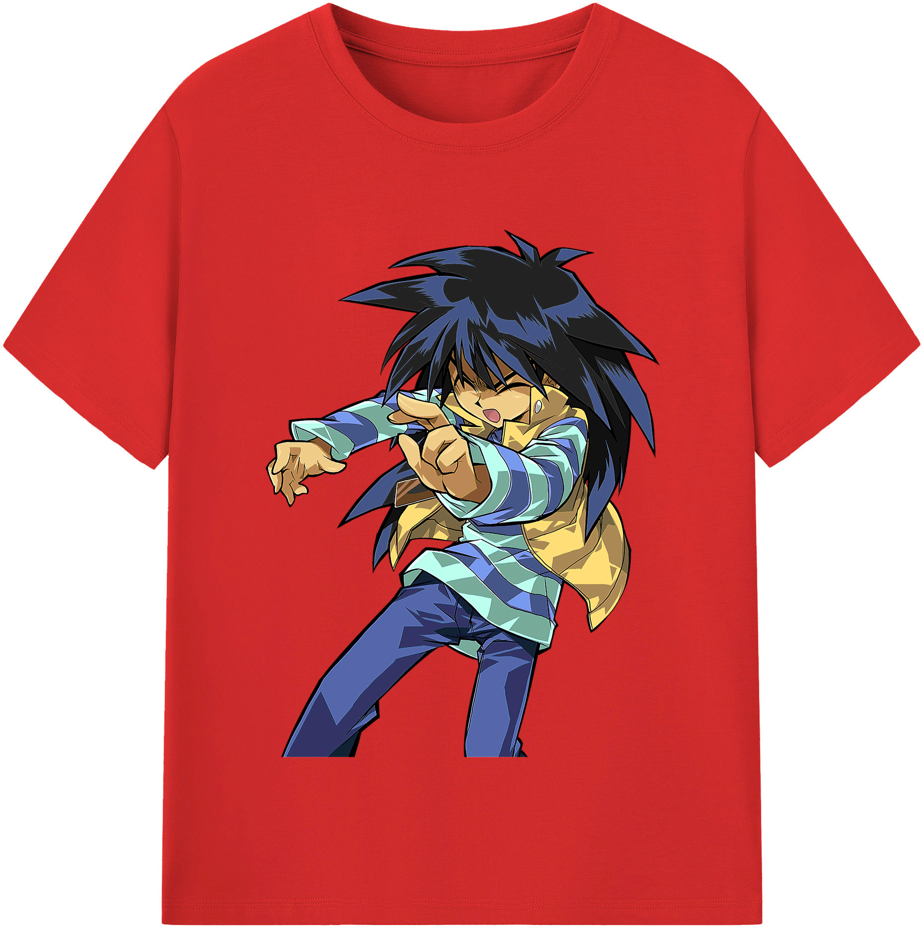 （画像用） 遊☆戯☆王 Yu-Gi-Oh! 綿100％半袖Tシャツ（フロントプリント）