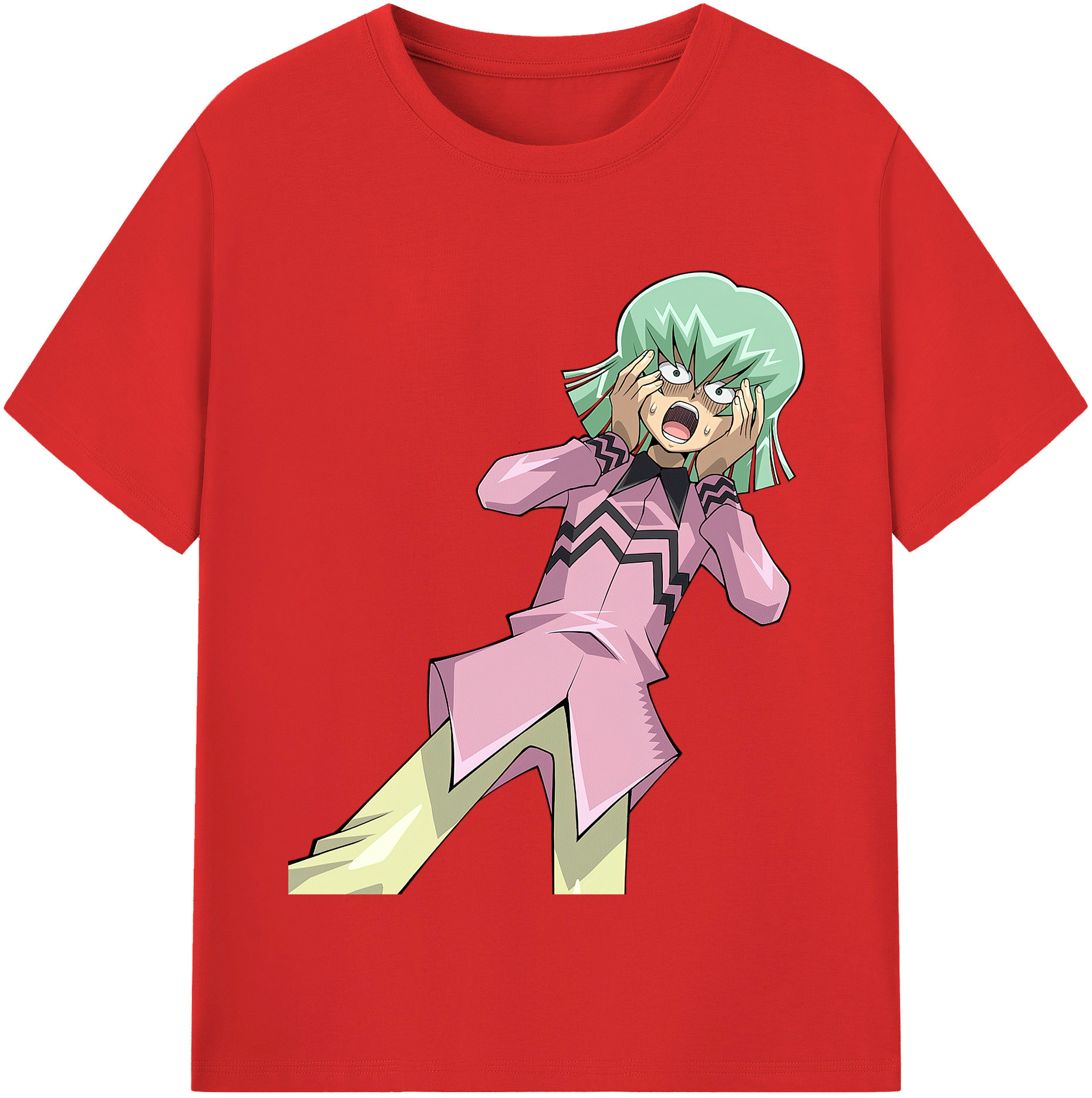（画像用） 遊☆戯☆王 Yu-Gi-Oh! 綿100％半袖Tシャツ（フロントプリント）