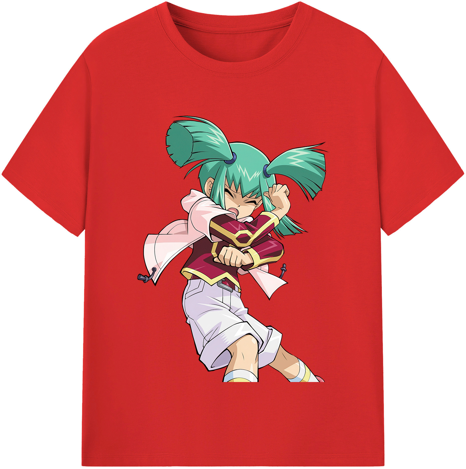 （画像用） 遊☆戯☆王 Yu-Gi-Oh! 綿100％半袖Tシャツ（フロントプリント）