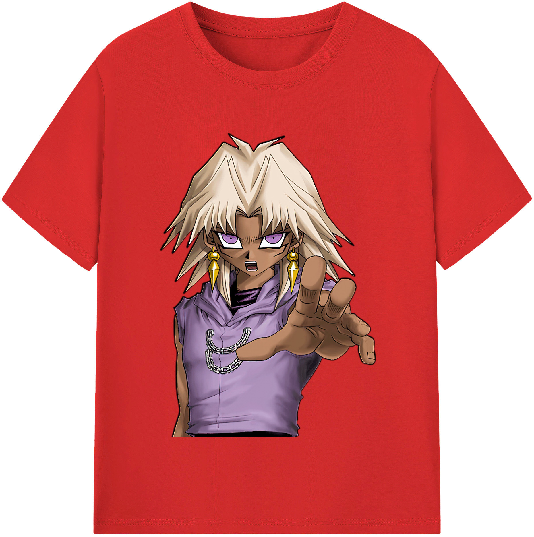 （画像用） 遊☆戯☆王 Yu-Gi-Oh! 綿100％半袖Tシャツ（フロントプリント）