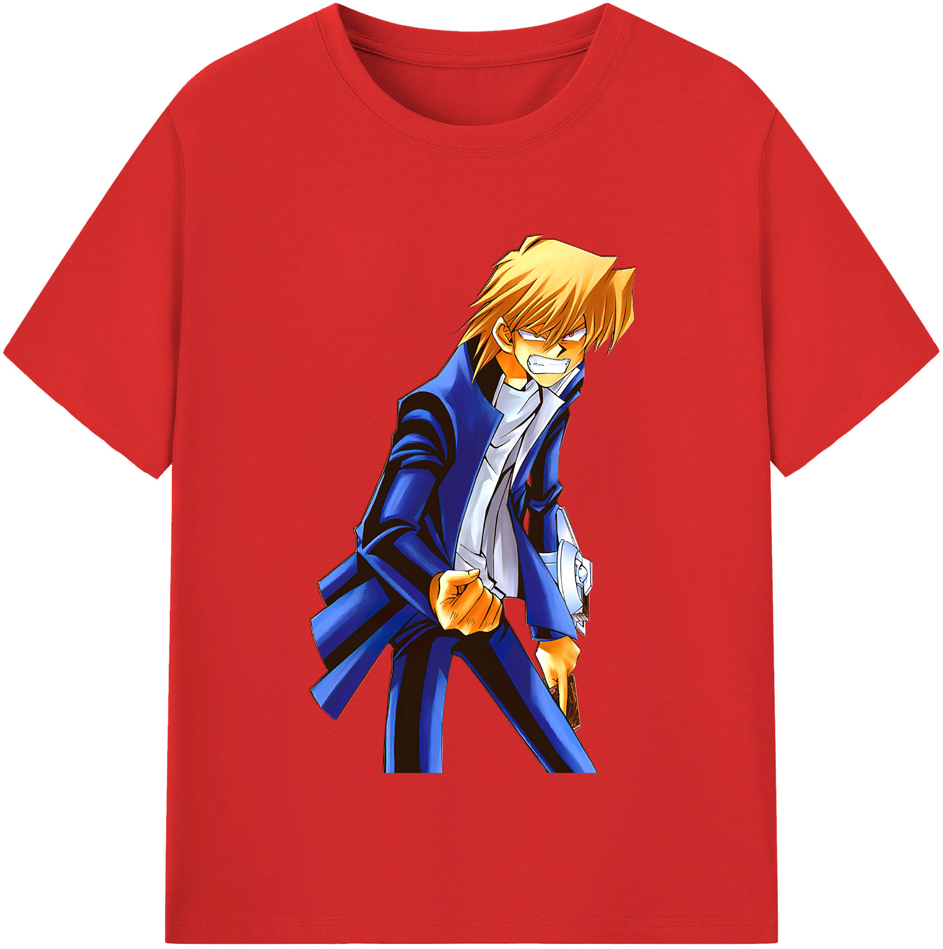 （画像用） 遊☆戯☆王 Yu-Gi-Oh! 綿100％半袖Tシャツ（フロントプリント）