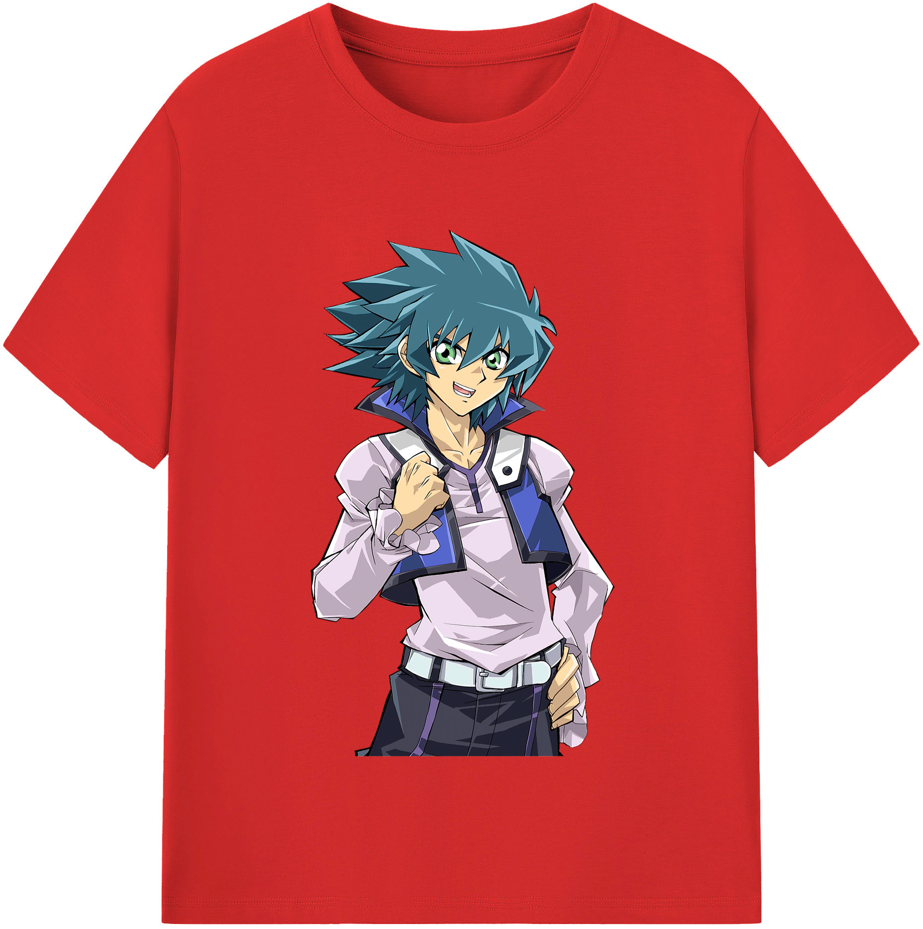 （画像用） 遊☆戯☆王 Yu-Gi-Oh! 綿100％半袖Tシャツ（フロントプリント）