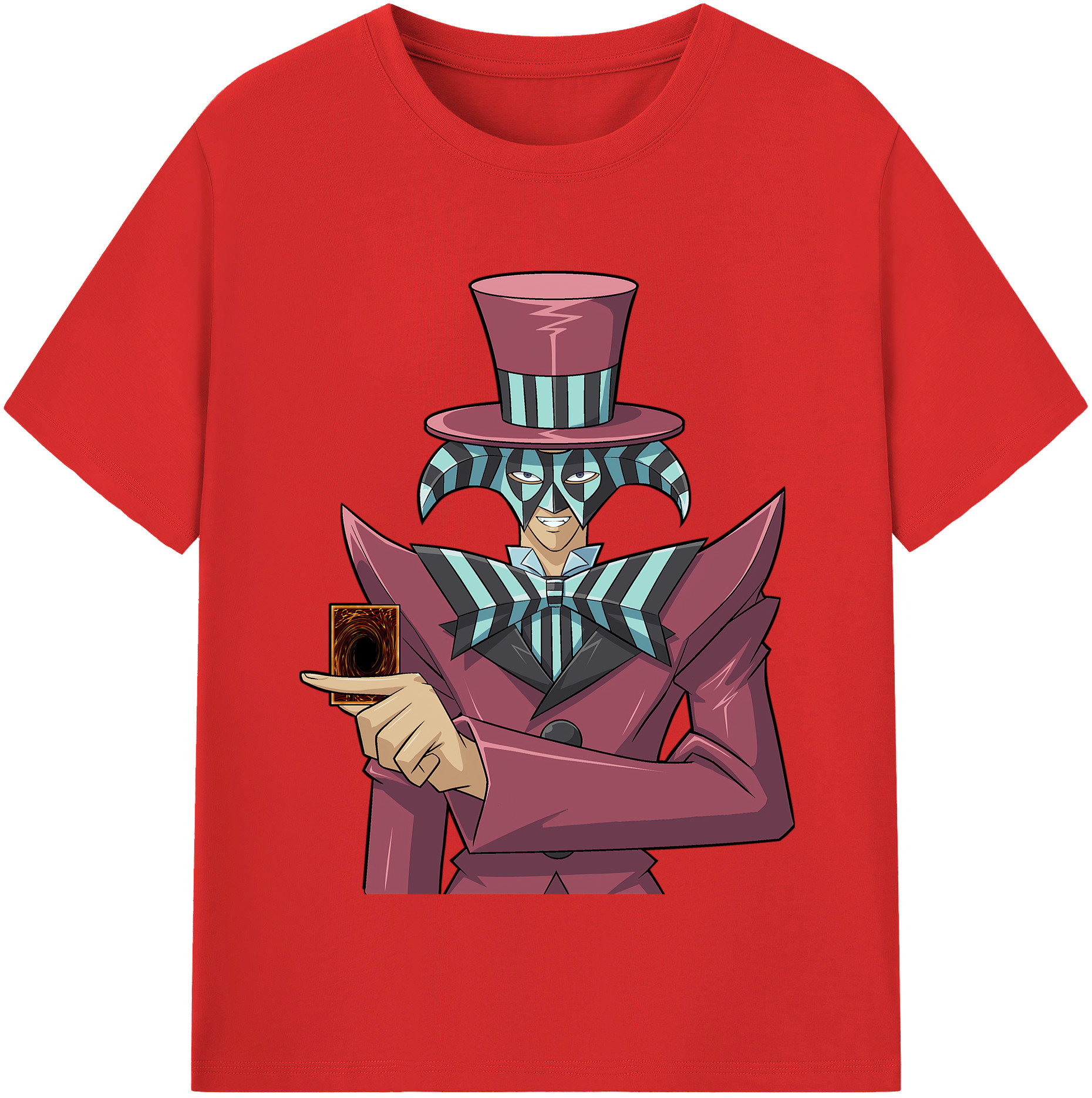 （画像用） 遊☆戯☆王 Yu-Gi-Oh! 綿100％半袖Tシャツ（フロントプリント）