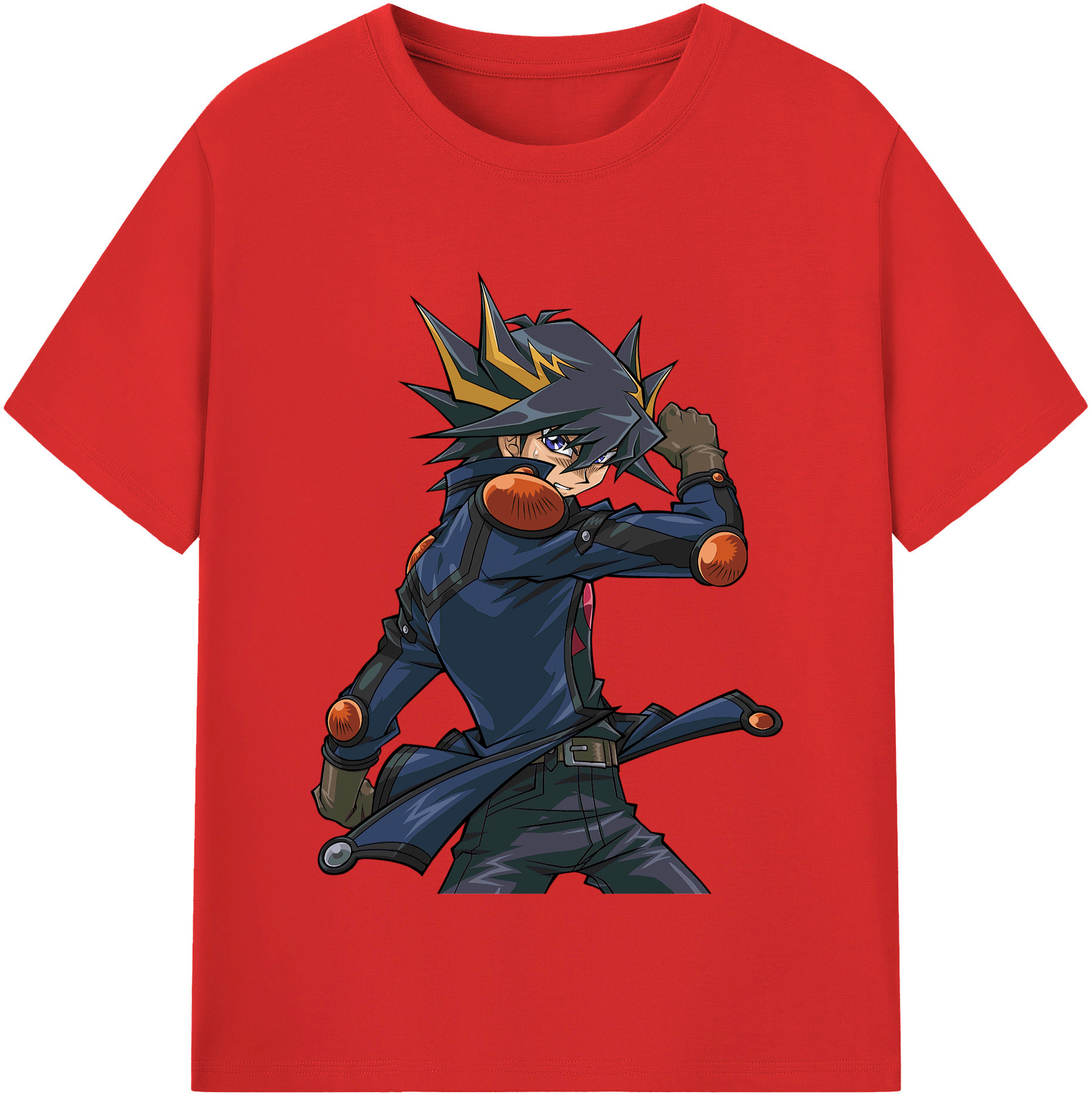 （画像用） 遊☆戯☆王 Yu-Gi-Oh! 綿100％半袖Tシャツ（フロントプリント）