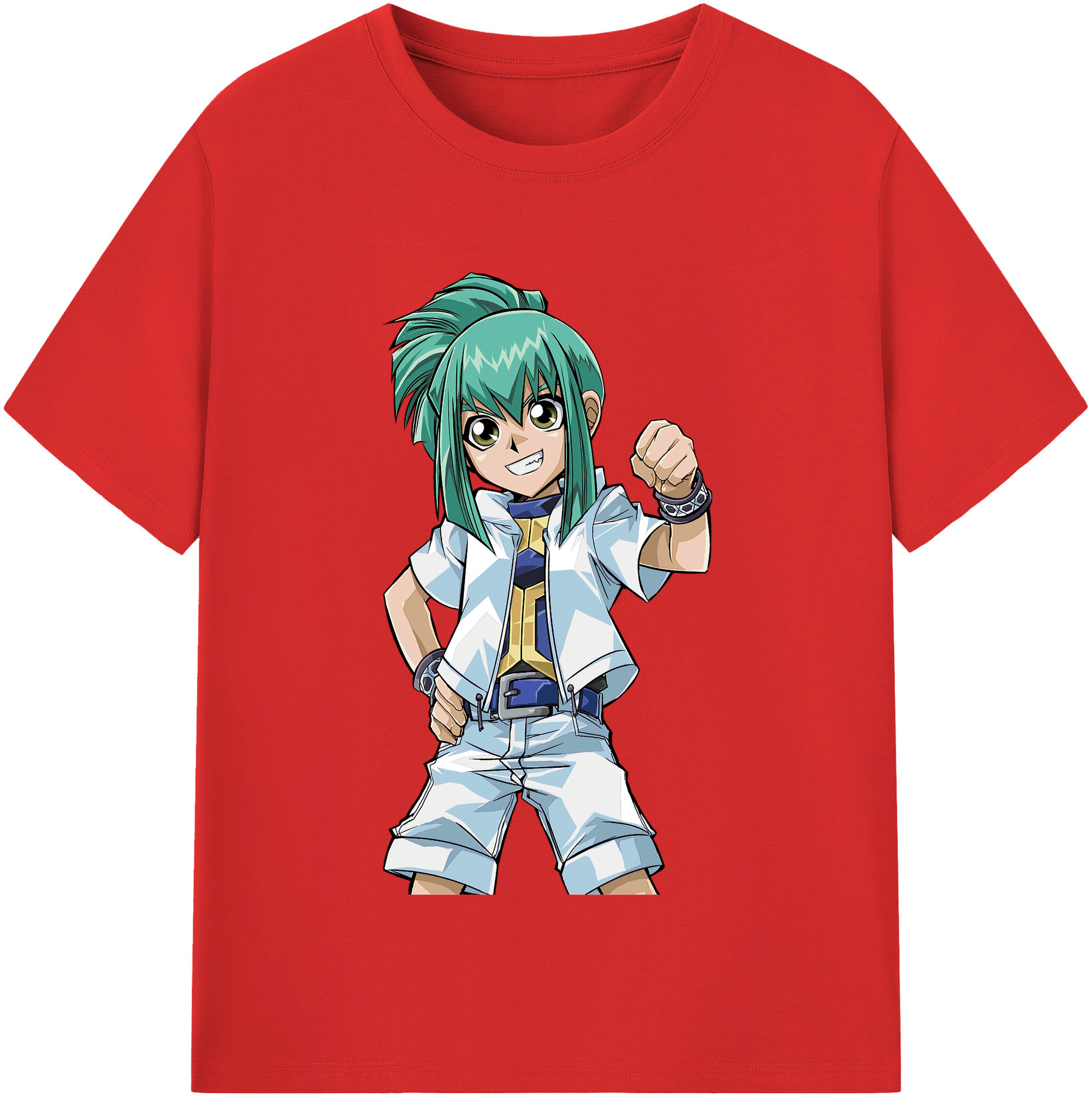 （画像用） 遊☆戯☆王 Yu-Gi-Oh! 綿100％半袖Tシャツ（フロントプリント）