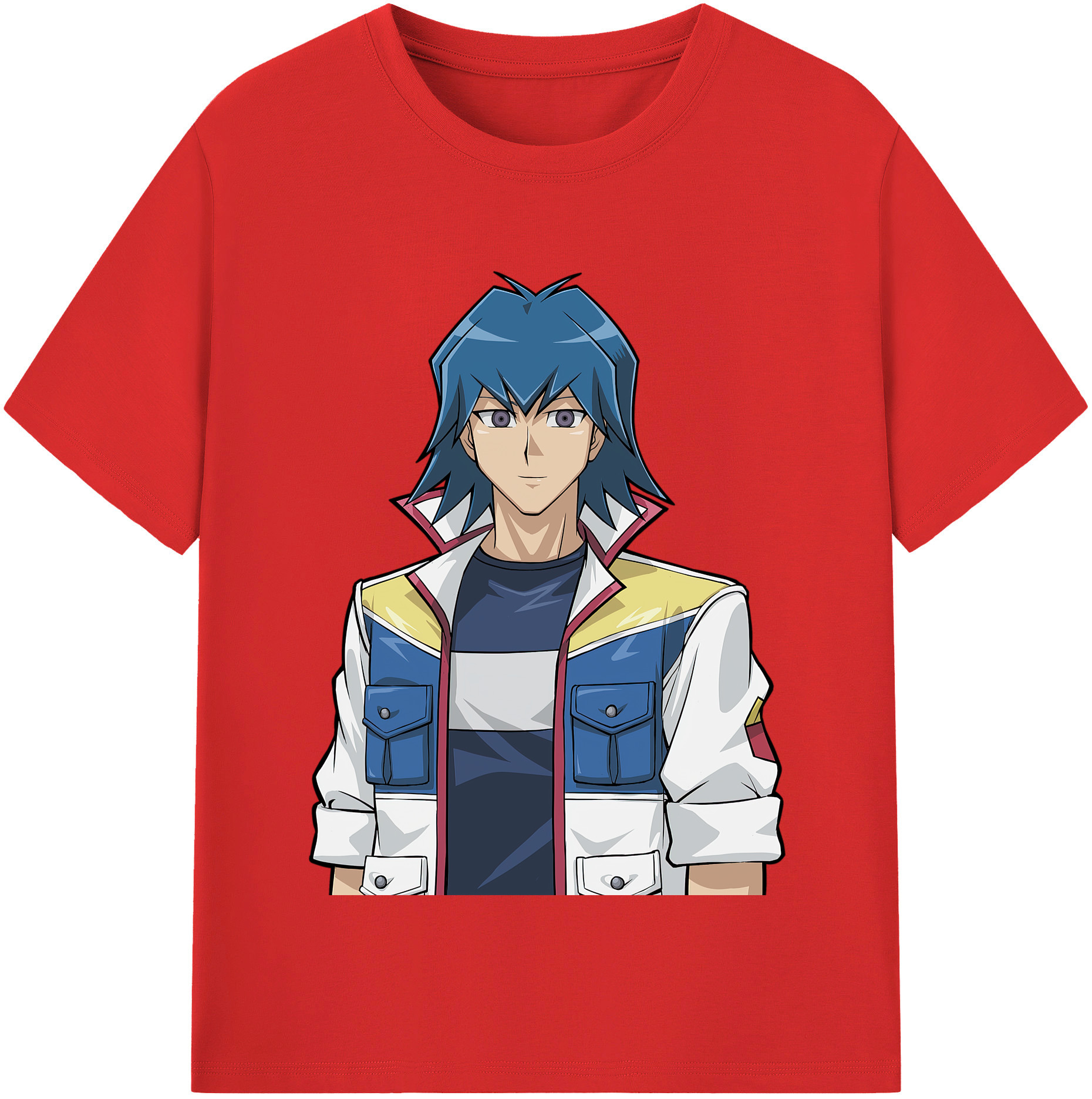 （画像用） 遊☆戯☆王 Yu-Gi-Oh! 綿100％半袖Tシャツ（フロントプリント）