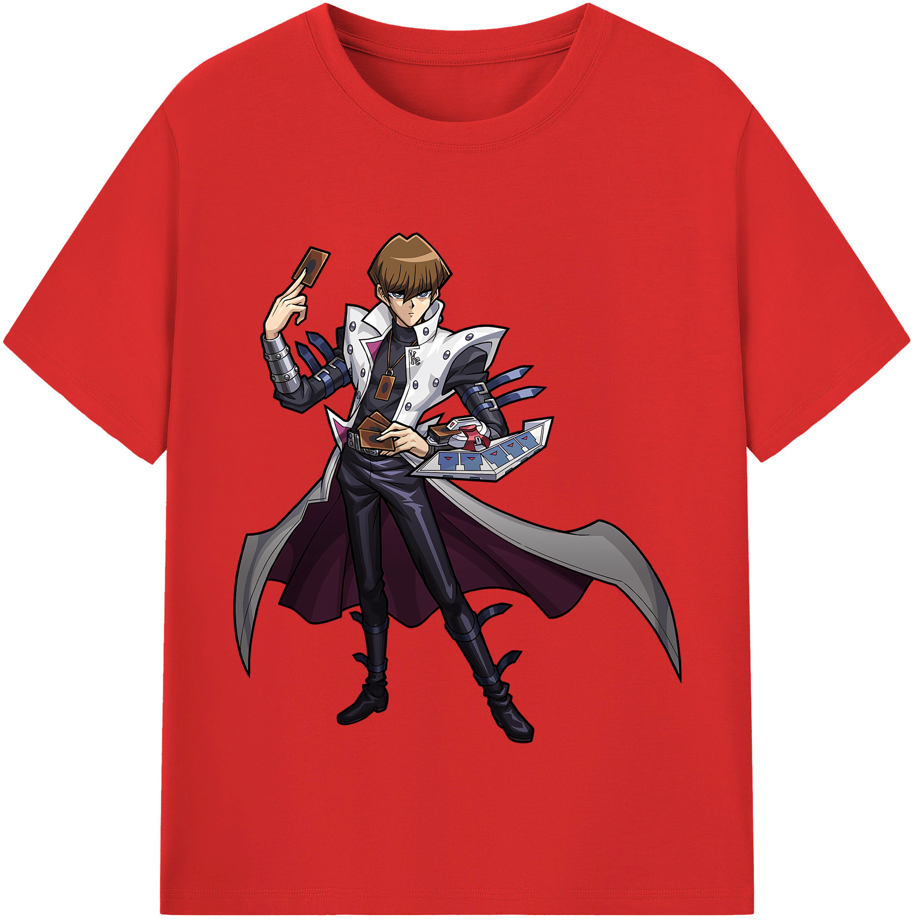 （画像用） 遊☆戯☆王 Yu-Gi-Oh! 綿100％半袖Tシャツ（フロントプリント）