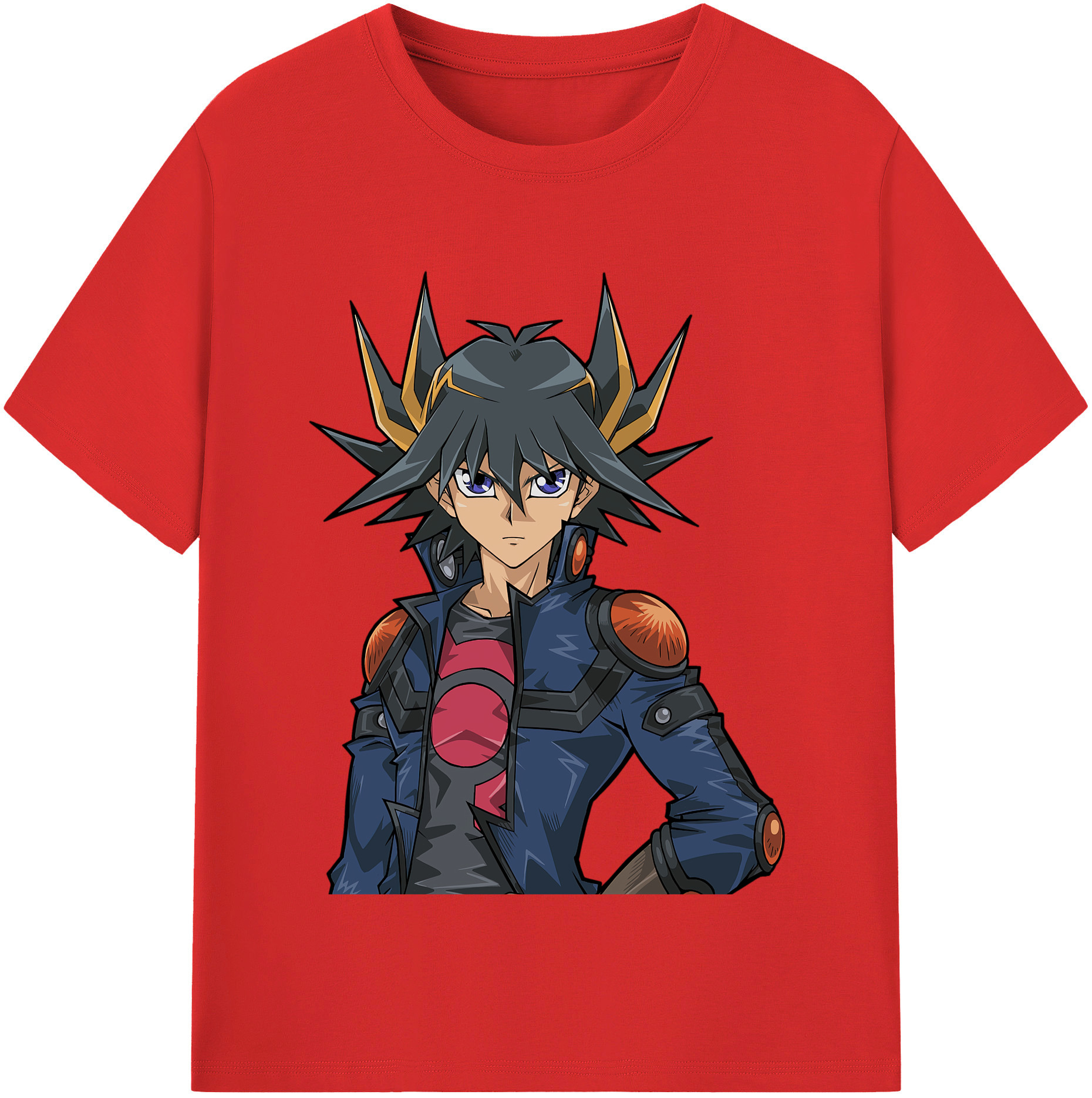 （画像用） 遊☆戯☆王 Yu-Gi-Oh! 綿100％半袖Tシャツ（フロントプリント）