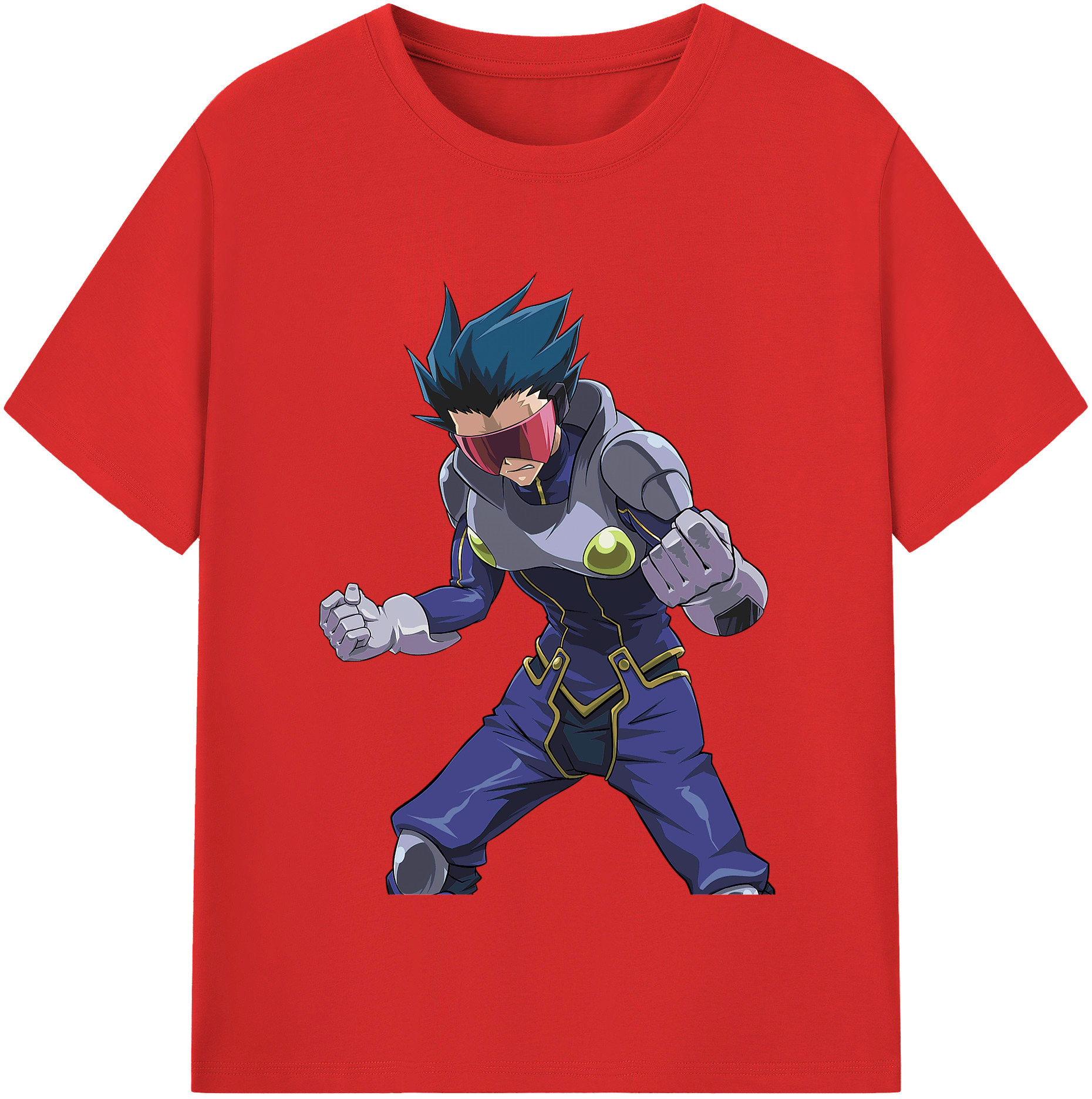 （画像用） 遊☆戯☆王 Yu-Gi-Oh! 綿100％半袖Tシャツ（フロントプリント）