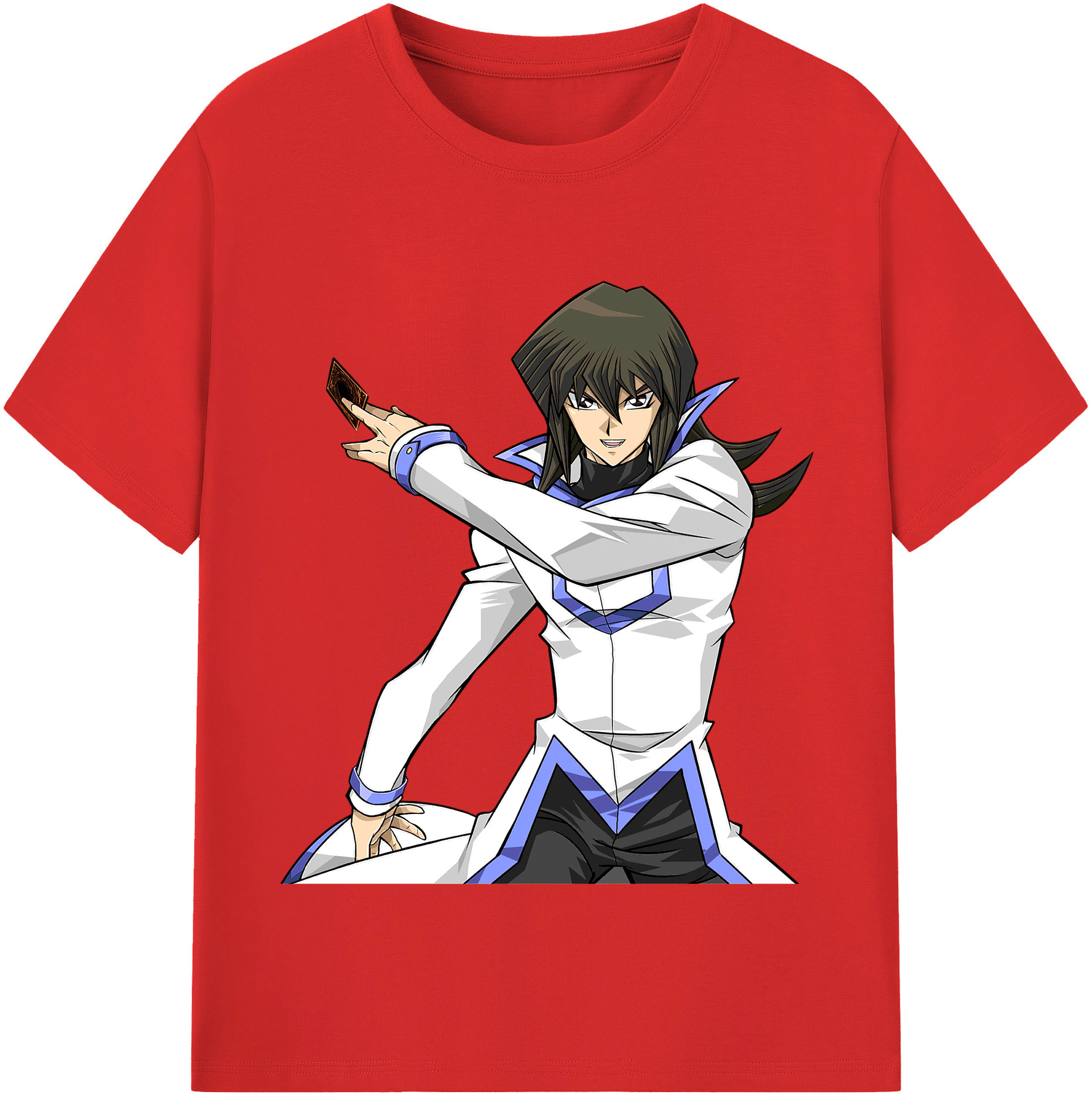 （画像用） 遊☆戯☆王 Yu-Gi-Oh! 綿100％半袖Tシャツ（フロントプリント）