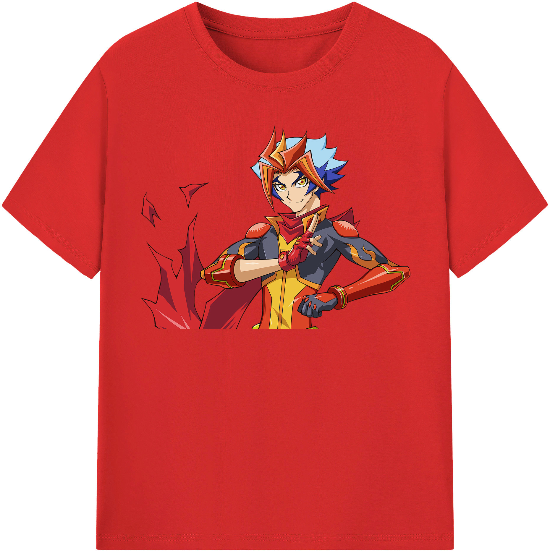 （画像用） 遊☆戯☆王 Yu-Gi-Oh! 綿100％半袖Tシャツ（フロントプリント）
