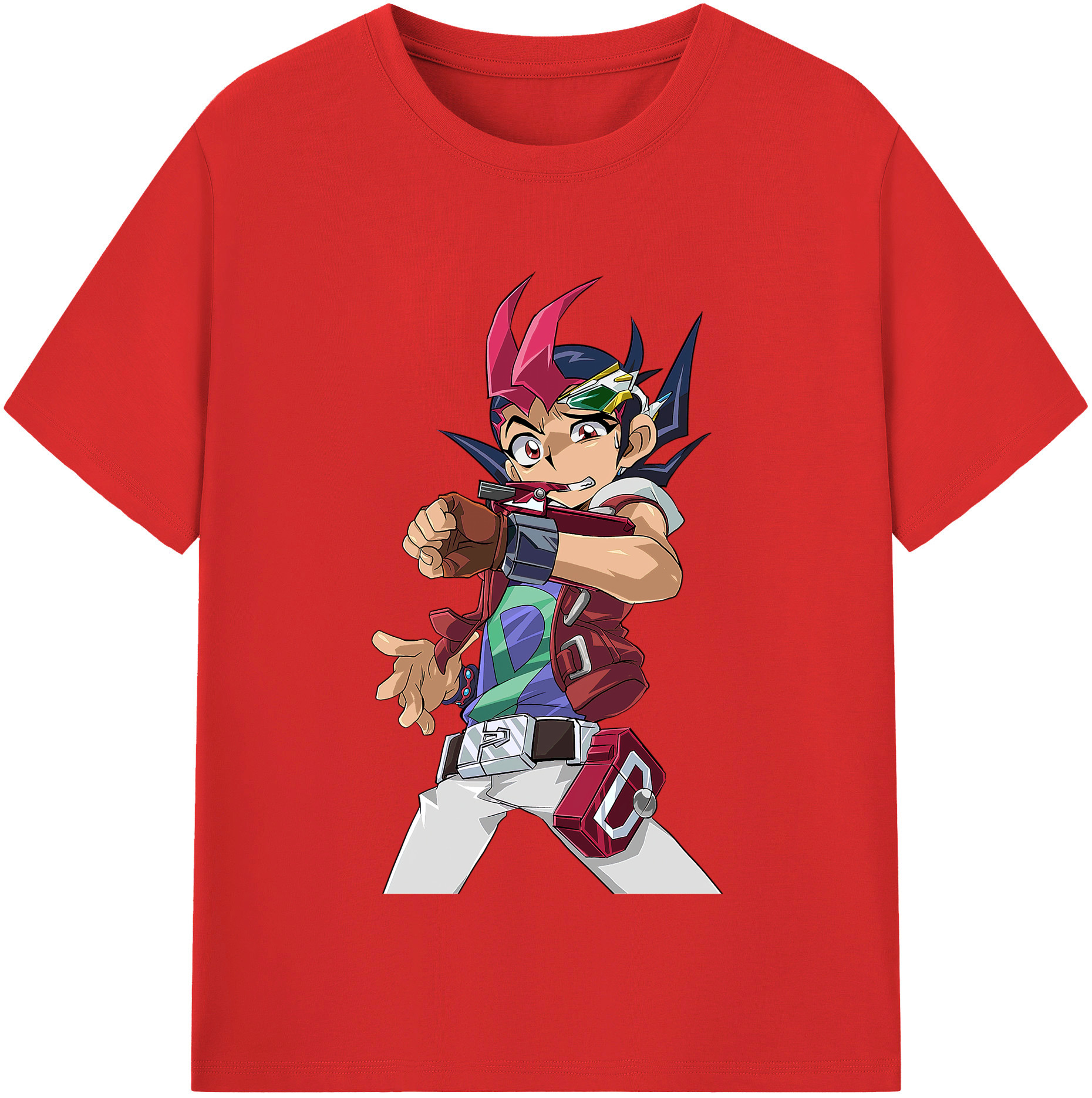 （画像用） 遊☆戯☆王 Yu-Gi-Oh! 綿100％半袖Tシャツ（フロントプリント）