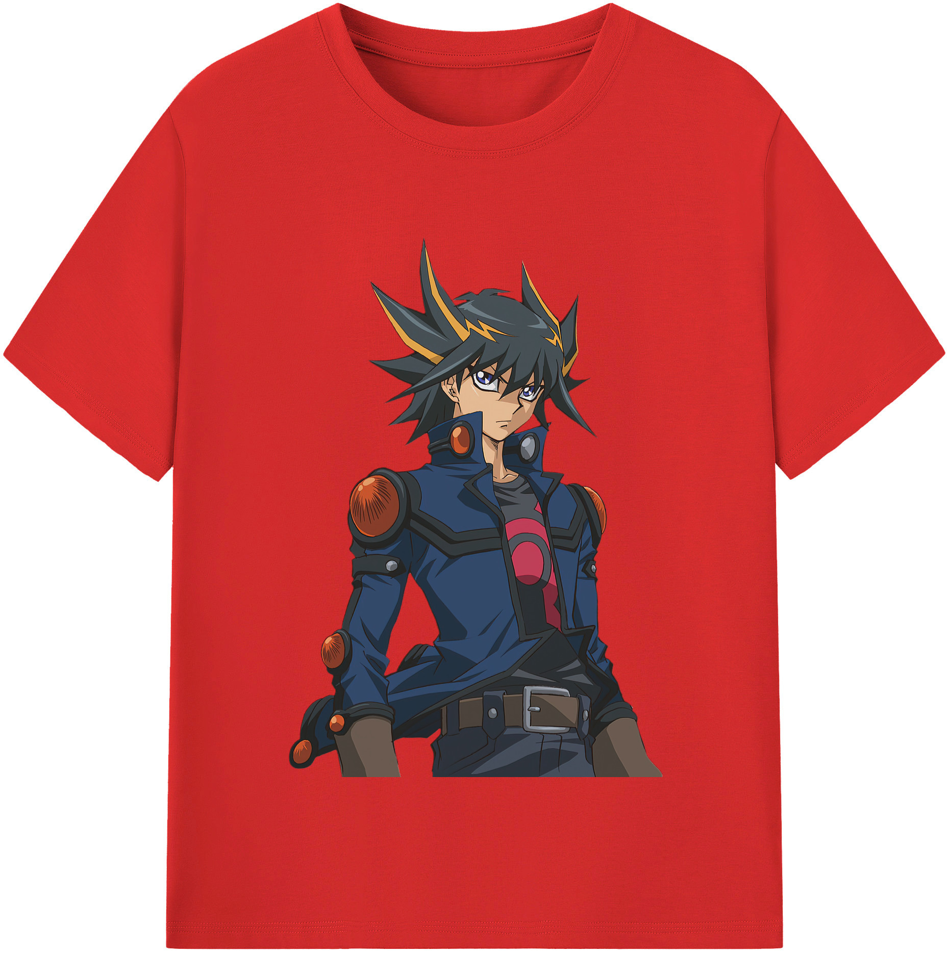（画像用） 遊☆戯☆王 Yu-Gi-Oh! 綿100％半袖Tシャツ（フロントプリント）