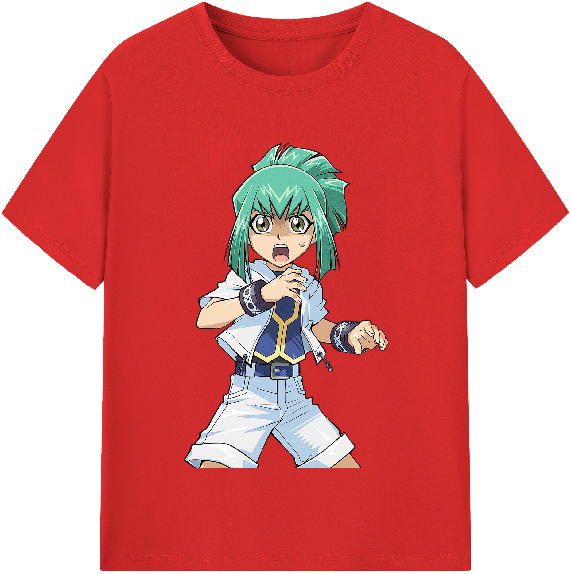（画像用） 遊☆戯☆王 Yu-Gi-Oh! 綿100％半袖Tシャツ（フロントプリント）