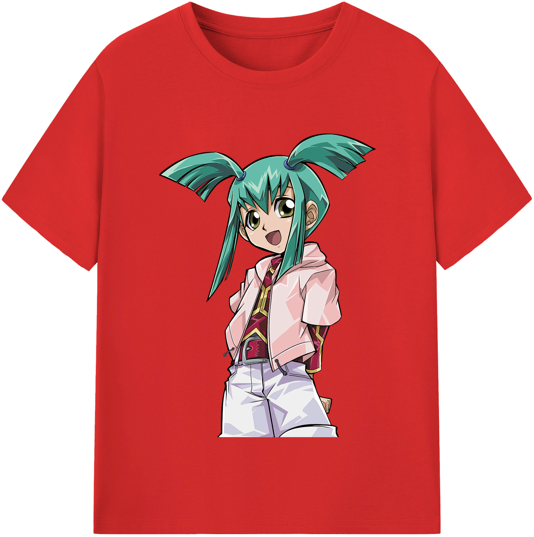 （画像用） 遊☆戯☆王 Yu-Gi-Oh! 綿100％半袖Tシャツ（フロントプリント）