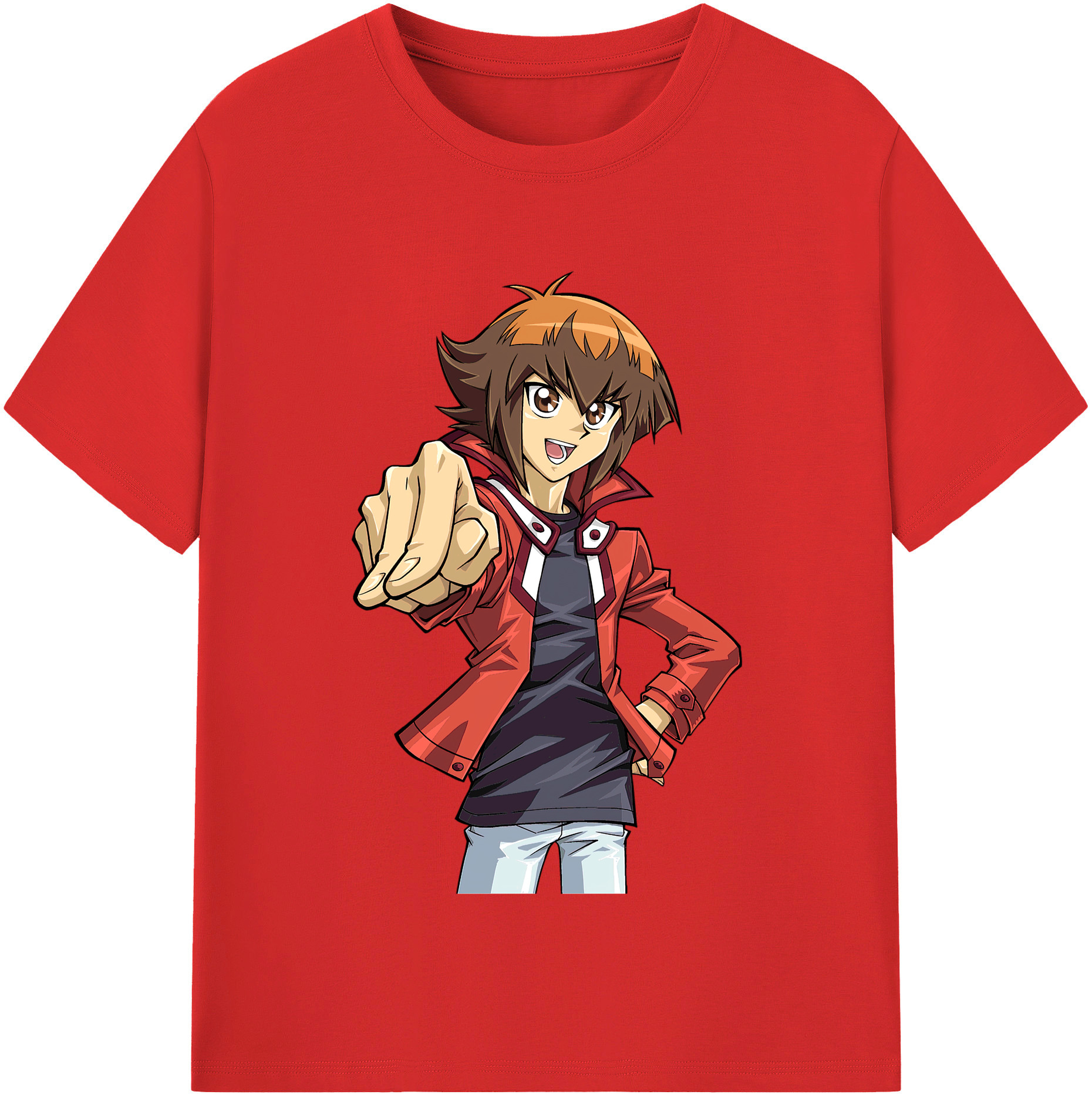 （画像用） 遊☆戯☆王 Yu-Gi-Oh! 綿100％半袖Tシャツ（フロントプリント）