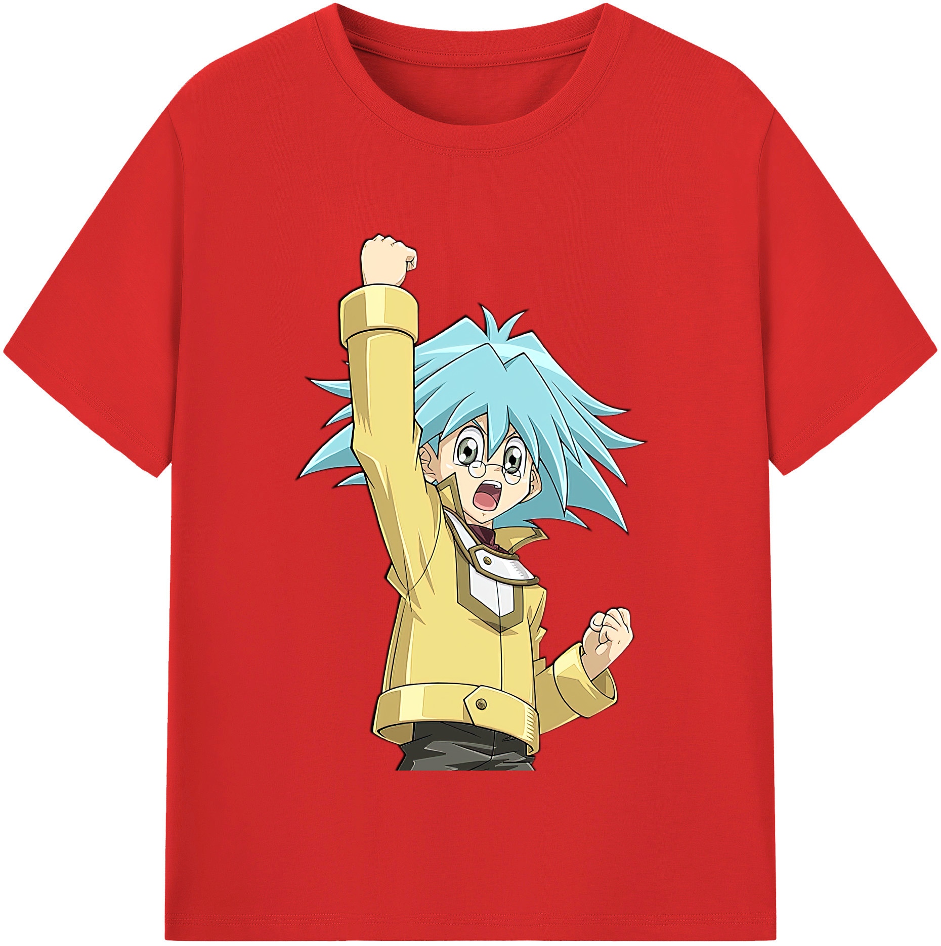（画像用） 遊☆戯☆王 Yu-Gi-Oh! 綿100％半袖Tシャツ（フロントプリント）