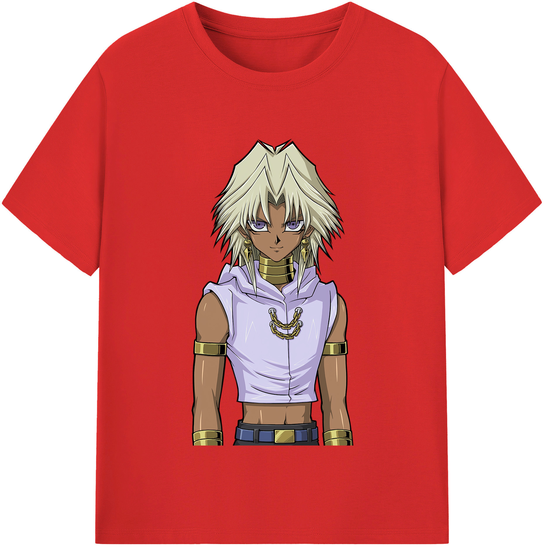 （画像用） 遊☆戯☆王 Yu-Gi-Oh! 綿100％半袖Tシャツ（フロントプリント）