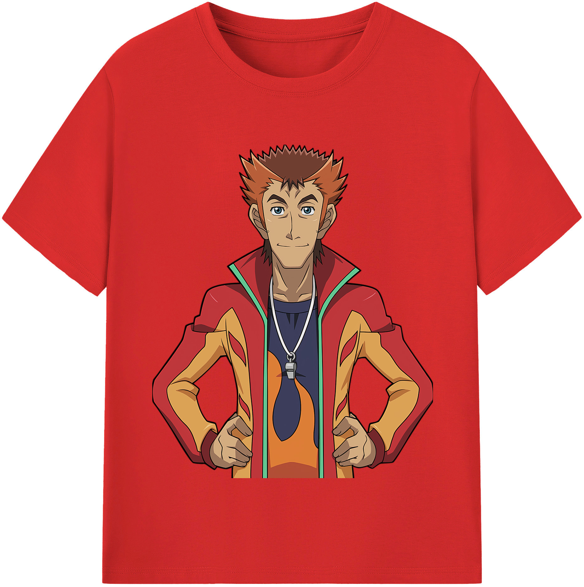 （画像用） 遊☆戯☆王 Yu-Gi-Oh! 綿100％半袖Tシャツ（フロントプリント）