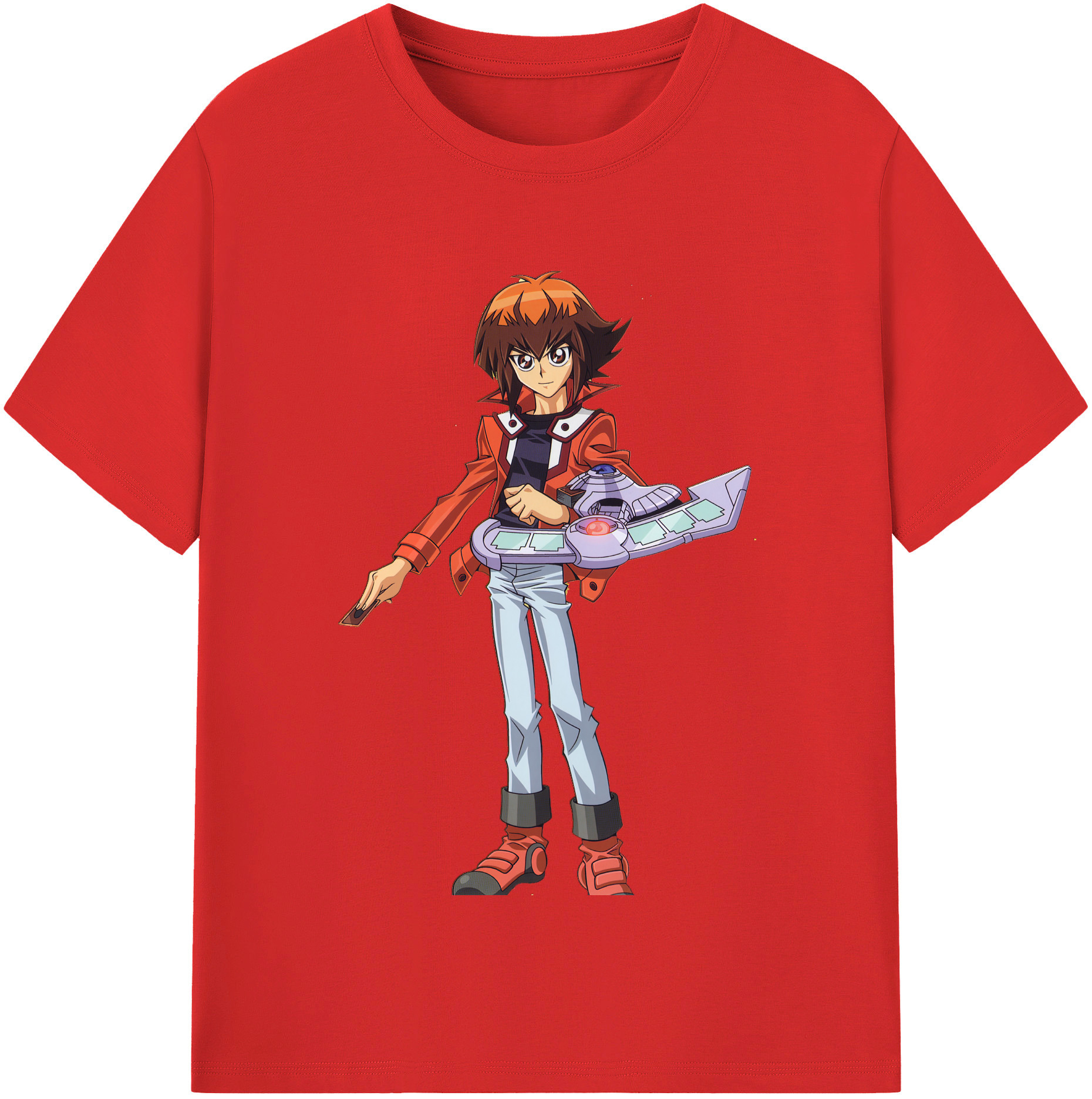 （画像用） 遊☆戯☆王 Yu-Gi-Oh! 綿100％半袖Tシャツ（フロントプリント）