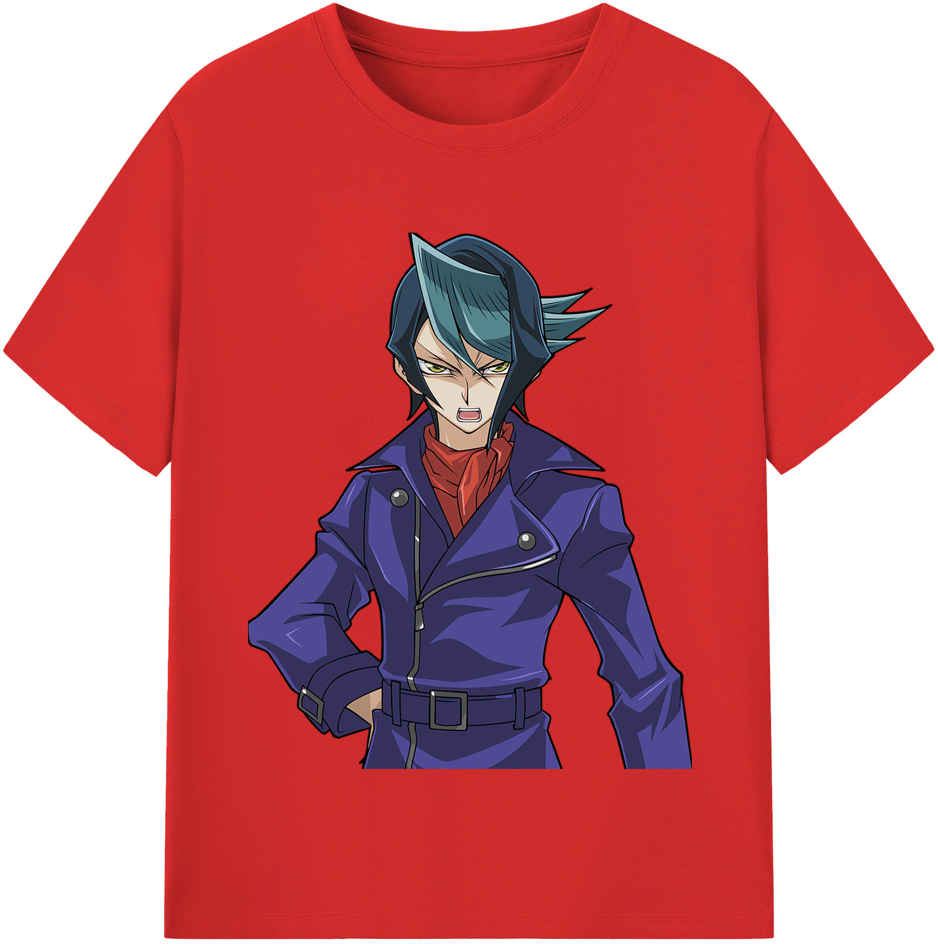 （画像用） 遊☆戯☆王 Yu-Gi-Oh! 綿100％半袖Tシャツ（フロントプリント）