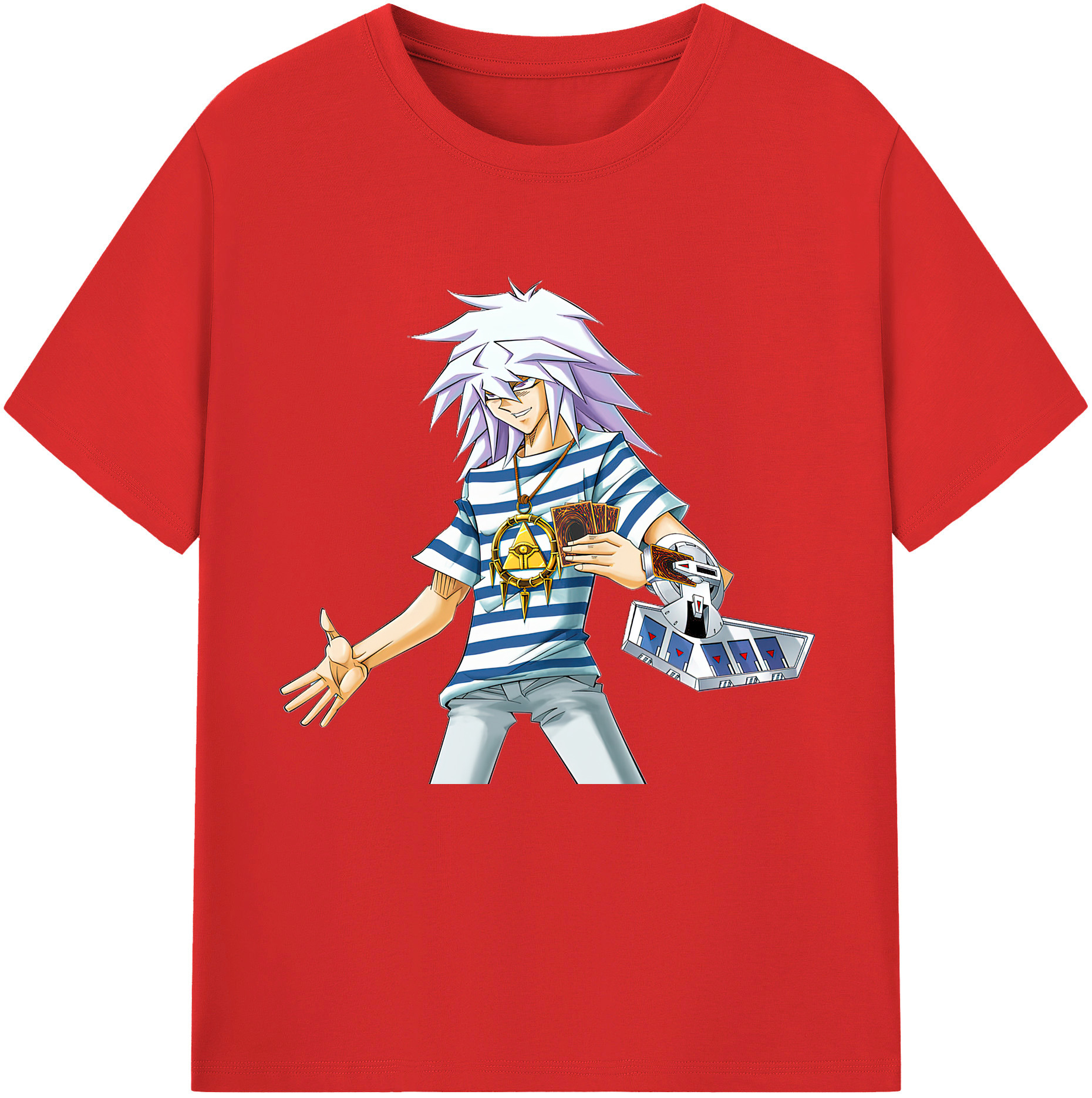 （画像用） 遊☆戯☆王 Yu-Gi-Oh! 綿100％半袖Tシャツ（フロントプリント）