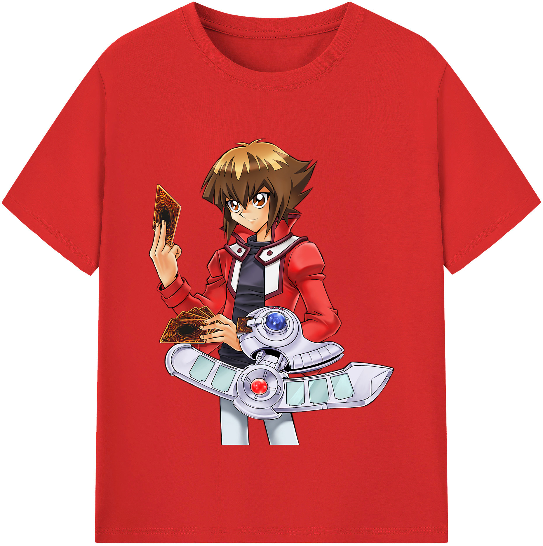 （画像用） 遊☆戯☆王 Yu-Gi-Oh! 綿100％半袖Tシャツ（フロントプリント）