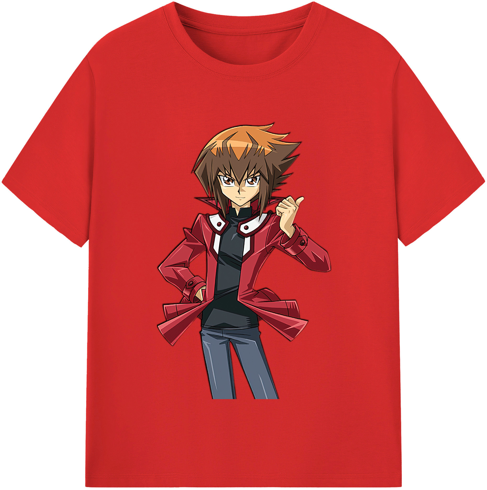（画像用） 遊☆戯☆王 Yu-Gi-Oh! 綿100％半袖Tシャツ（フロントプリント）
